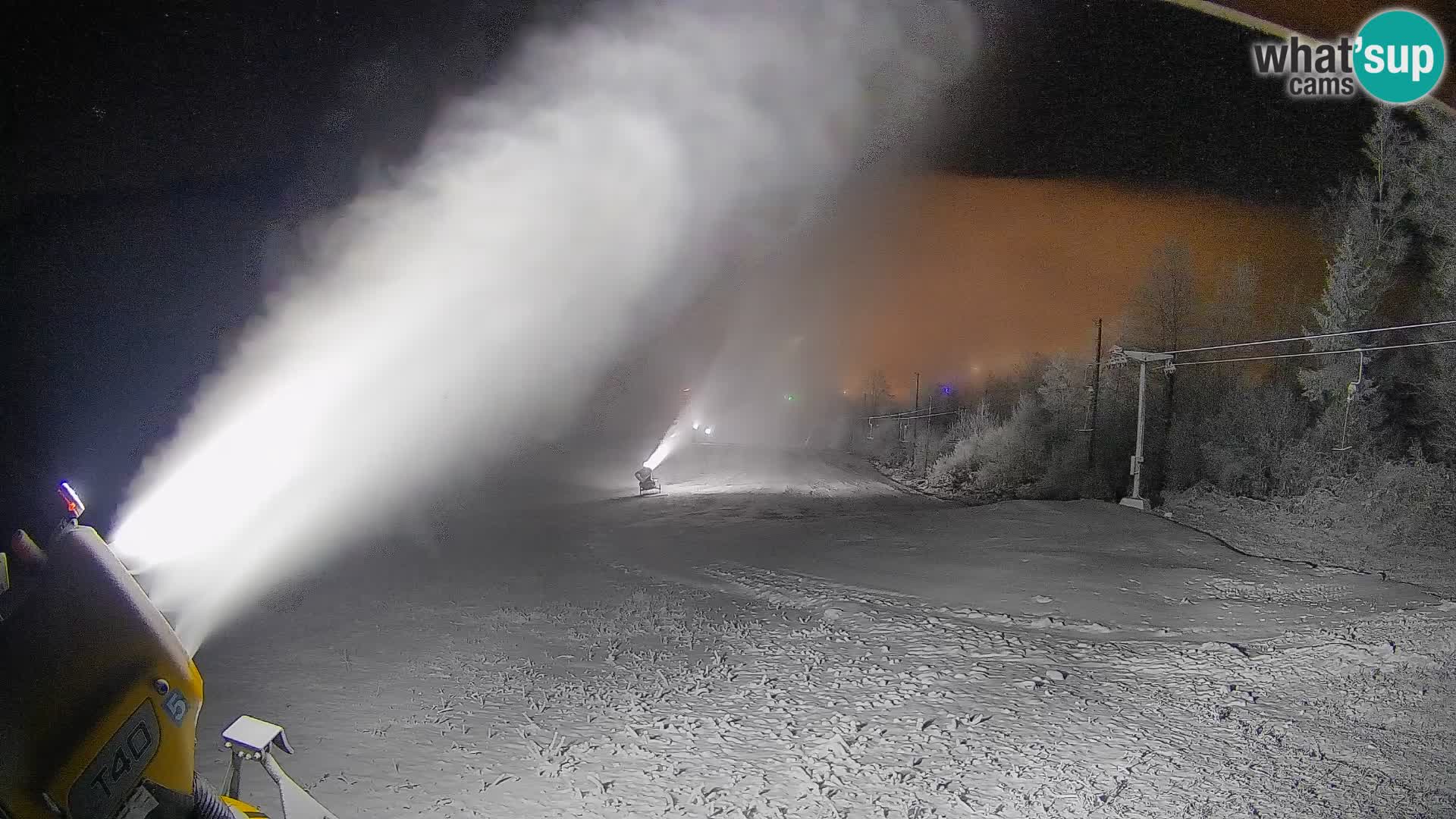 Webcam Bohinjska Bistrica – Live View from Kozji Hrbet Ski Station