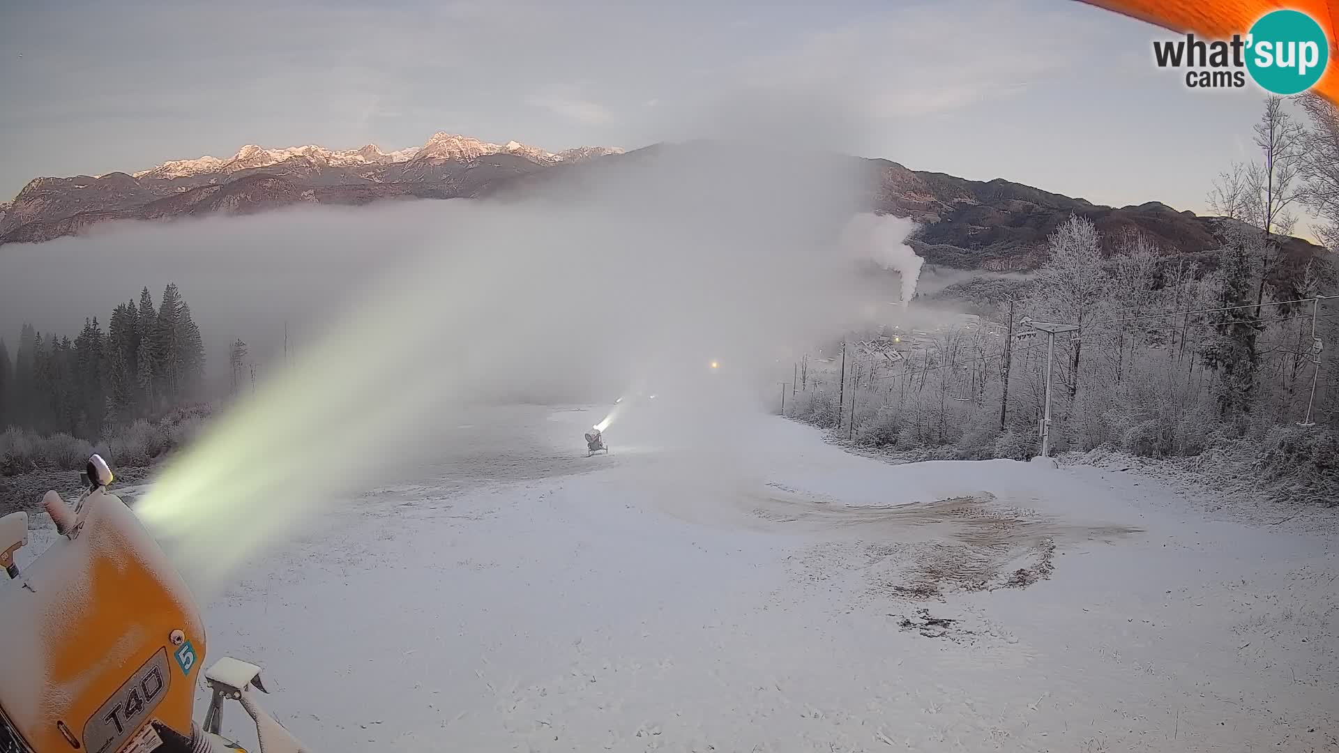 Livekamera Bohinjska Bistrica – Liveblick von der Skistation Kozji Hrbet