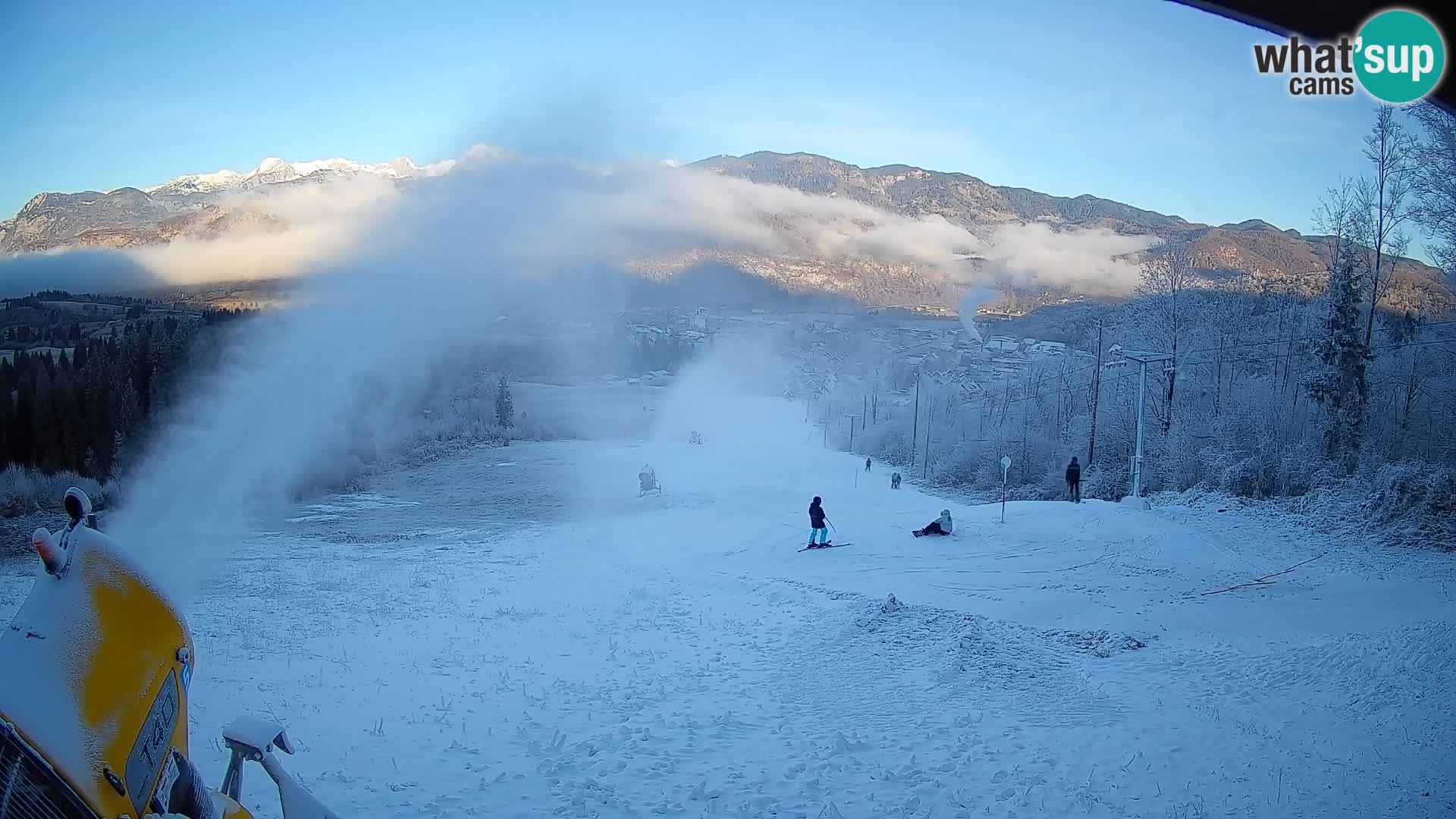 Livekamera Bohinjska Bistrica – Liveblick von der Skistation Kozji Hrbet
