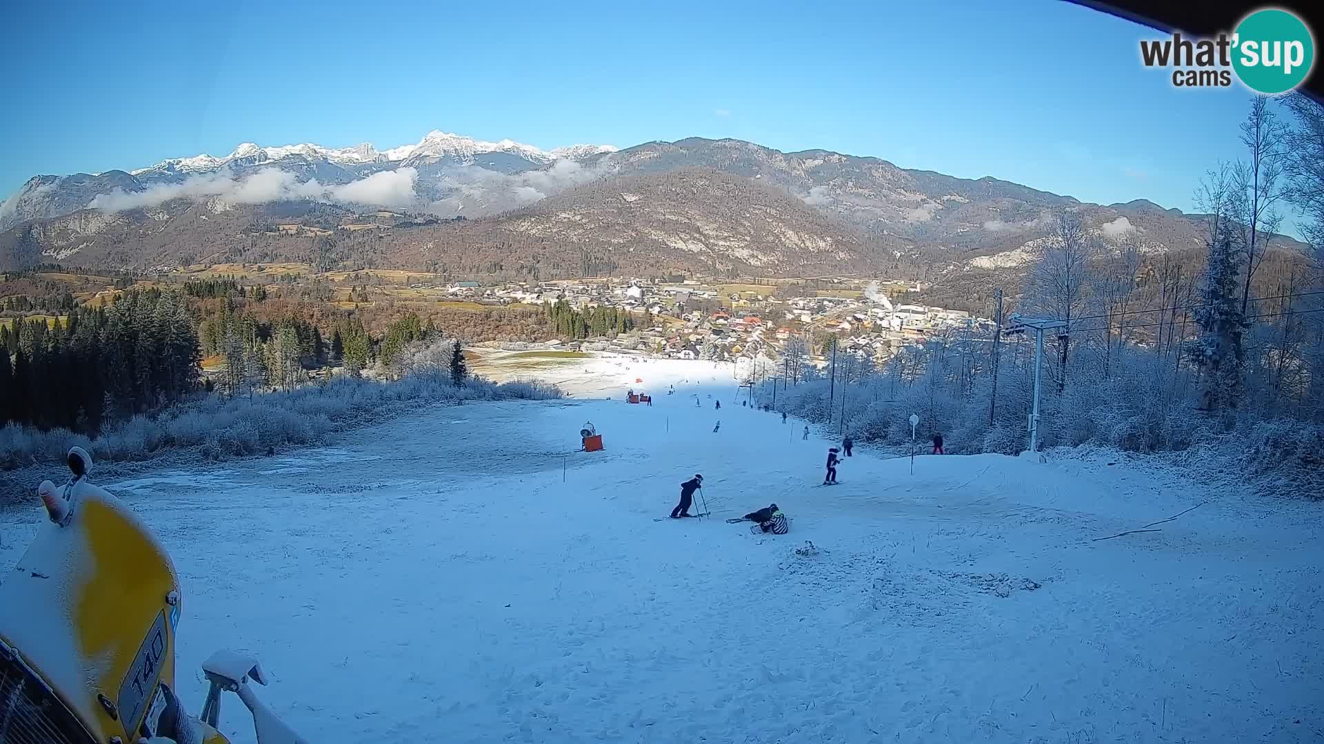 Webcam Bohinjska Bistrica – Live View from Kozji Hrbet Ski Station
