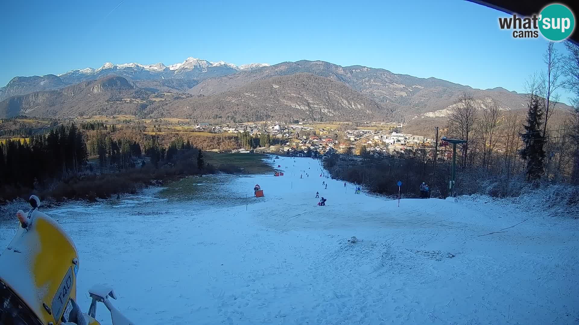 Webcam Bohinjska Bistrica – Live View from Kozji Hrbet Ski Station