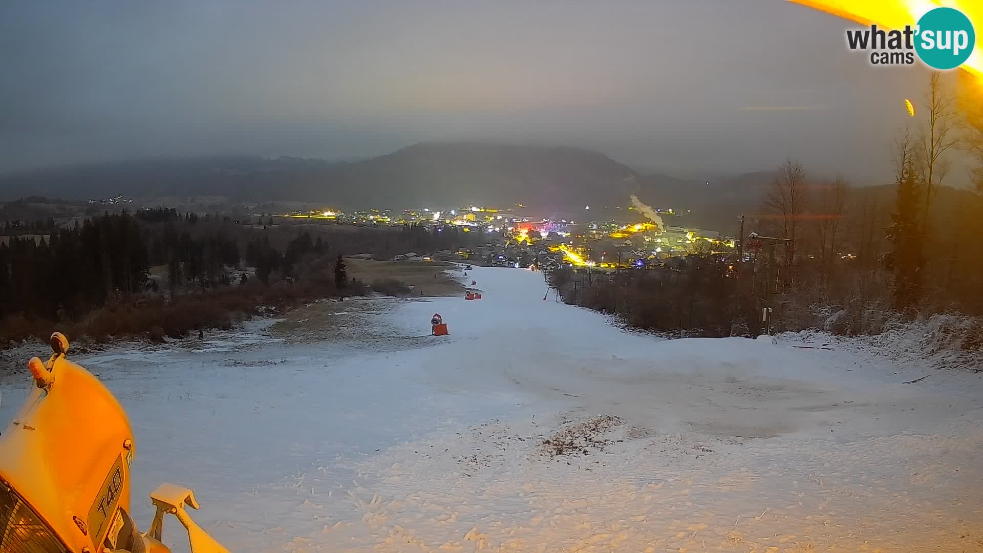 Webcam Bohinjska Bistrica – Live View from Kozji Hrbet Ski Station