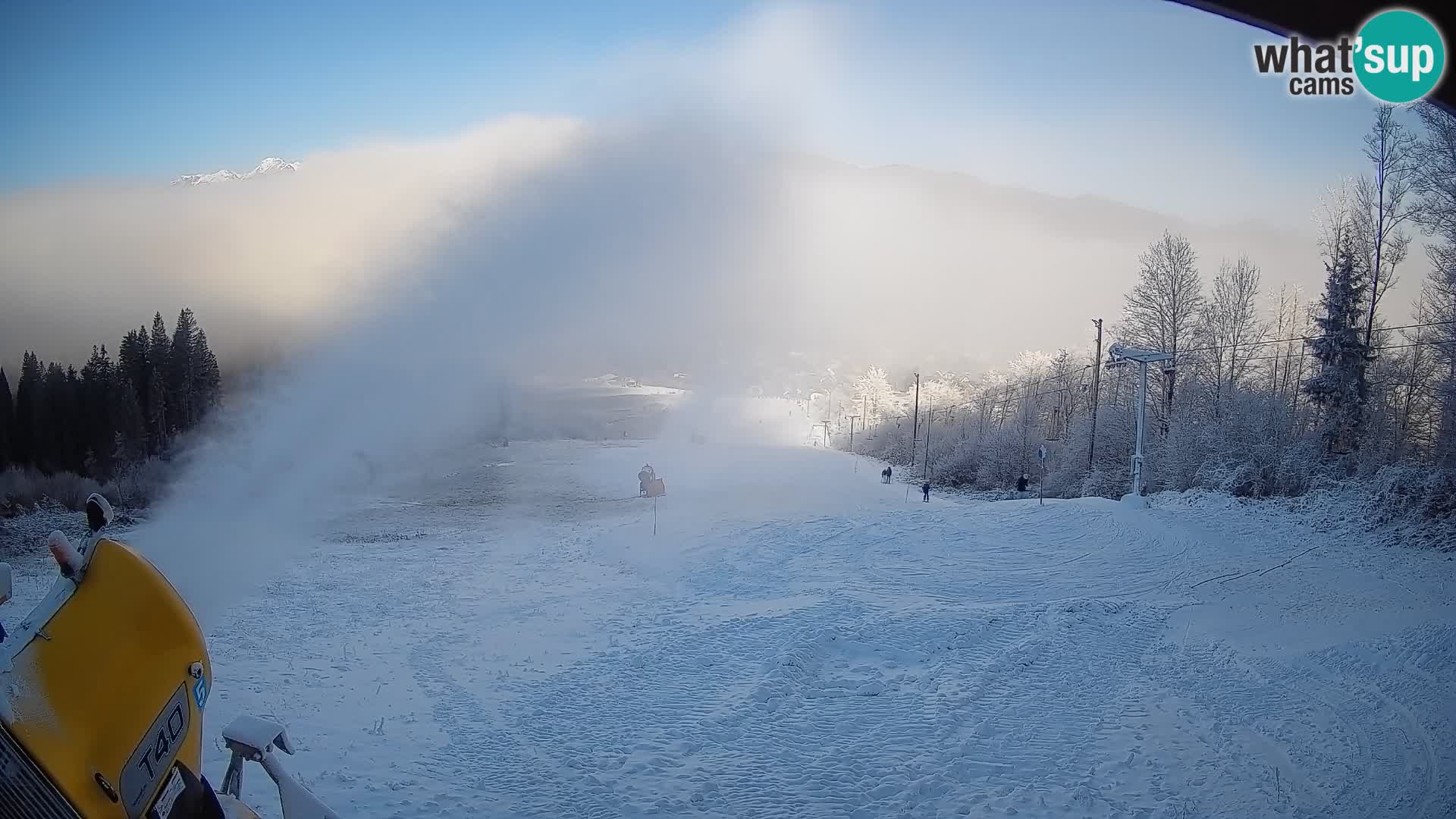 Livekamera Bohinjska Bistrica – Liveblick von der Skistation Kozji Hrbet