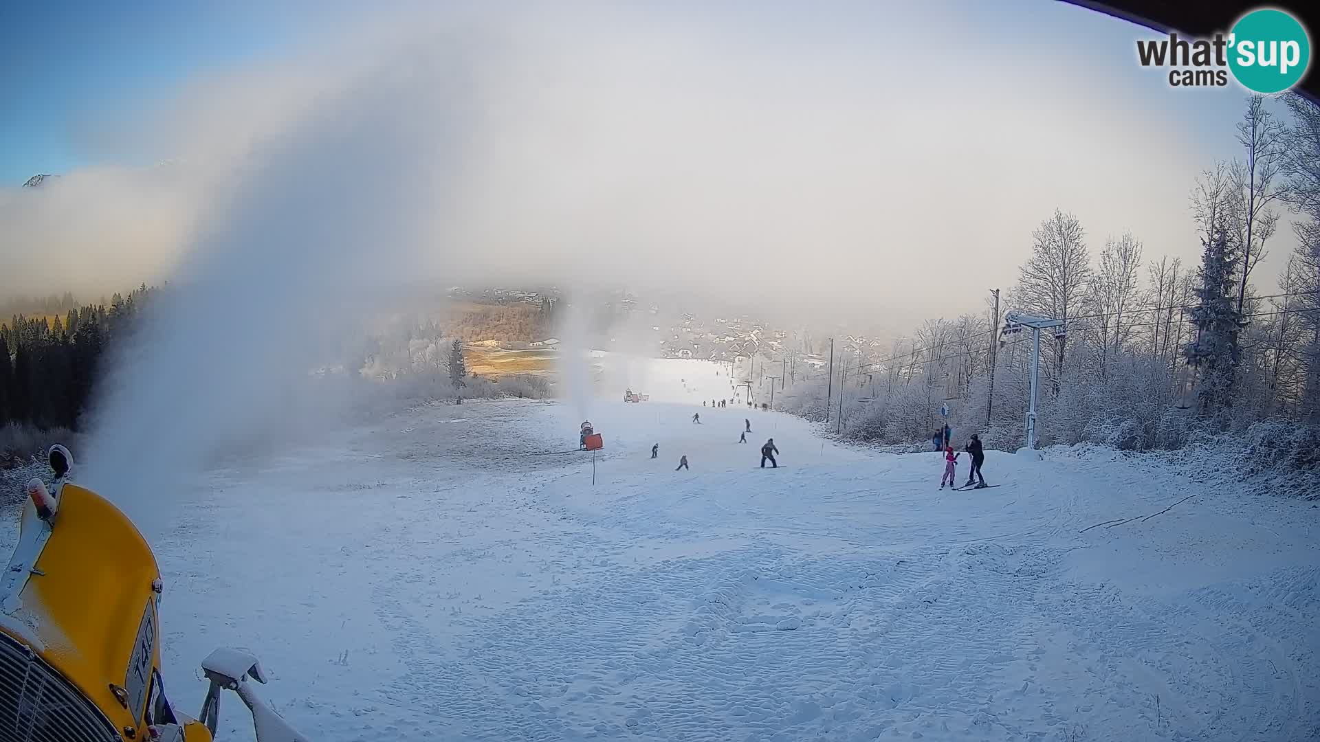 Livekamera Bohinjska Bistrica – Liveblick von der Skistation Kozji Hrbet