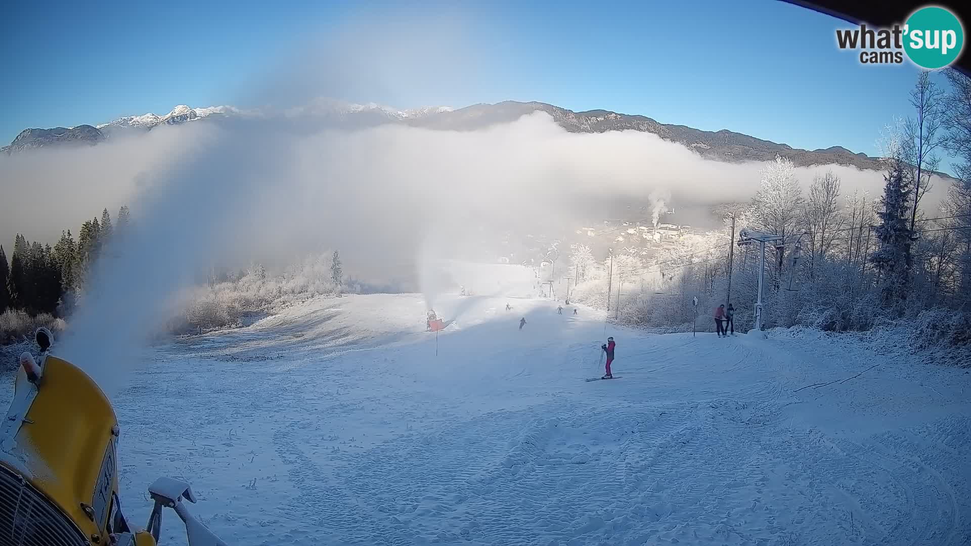 Livekamera Bohinjska Bistrica – Liveblick von der Skistation Kozji Hrbet