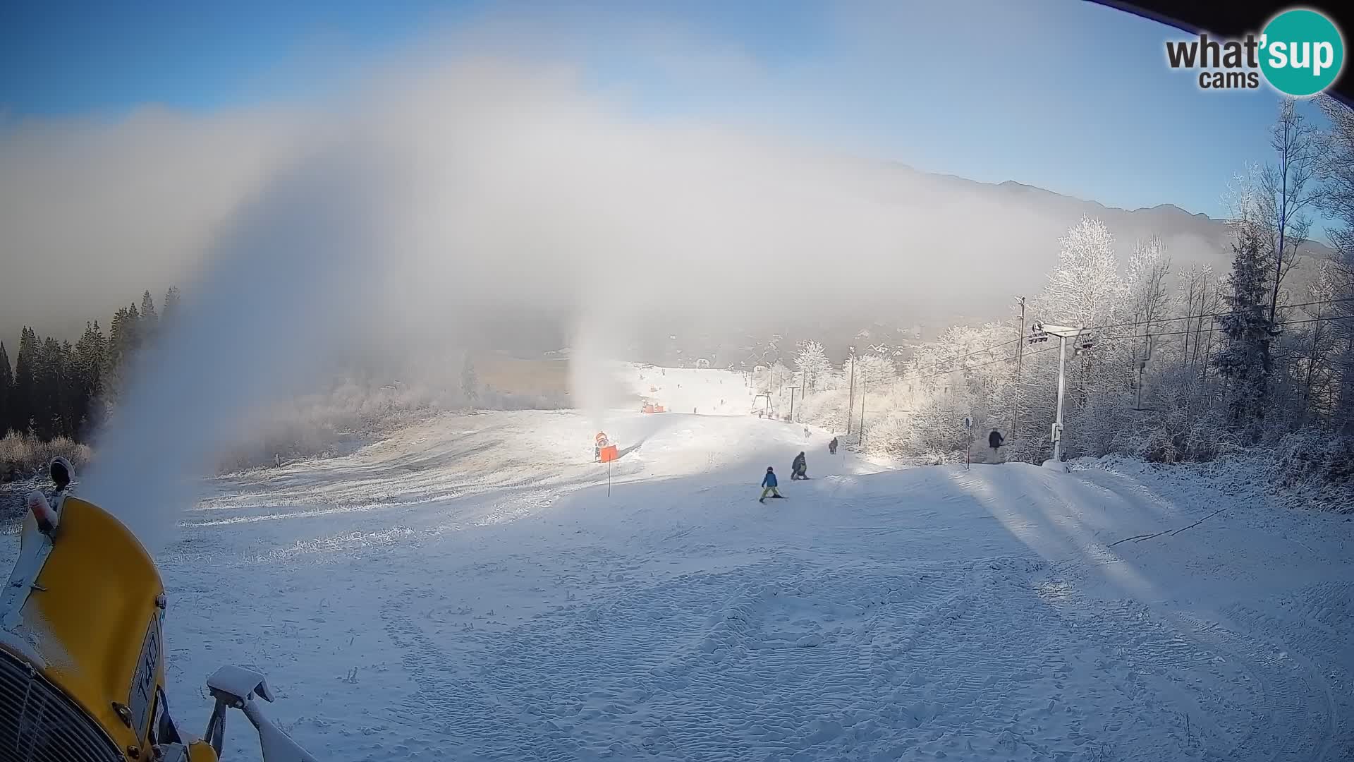 Livekamera Bohinjska Bistrica – Liveblick von der Skistation Kozji Hrbet