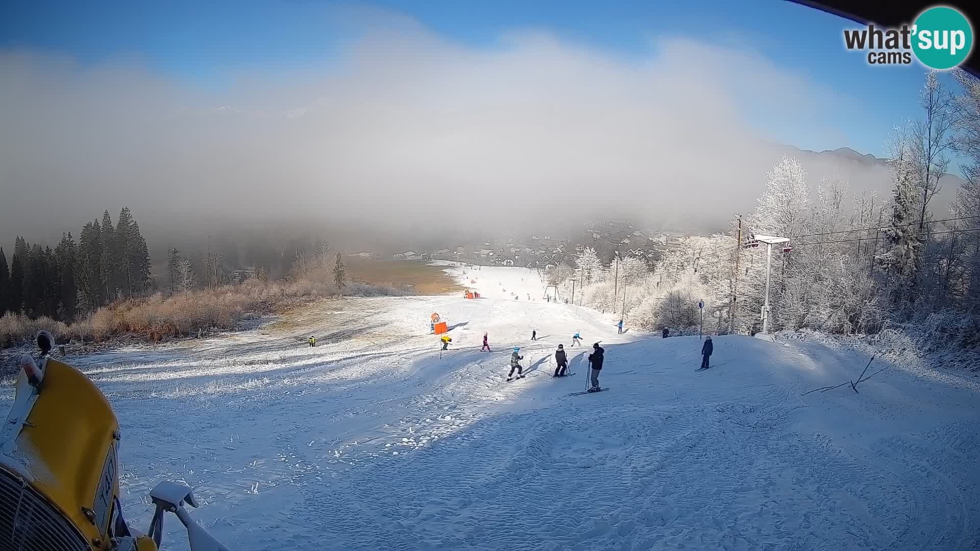 Webcam Bohinjska Bistrica – Vue en direct depuis la station de ski Kozji Hrbet