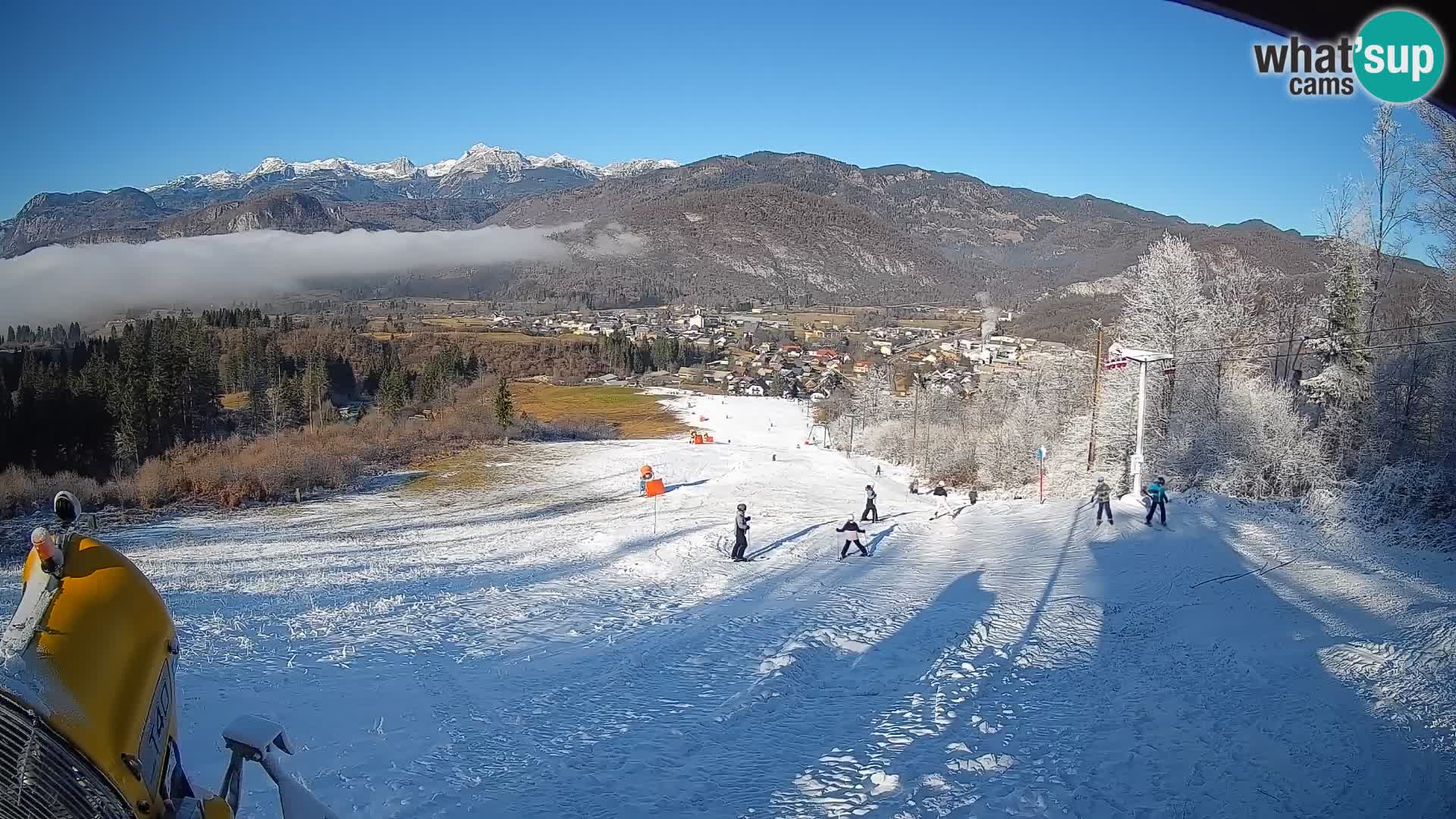 Livekamera Bohinjska Bistrica – Liveblick von der Skistation Kozji Hrbet
