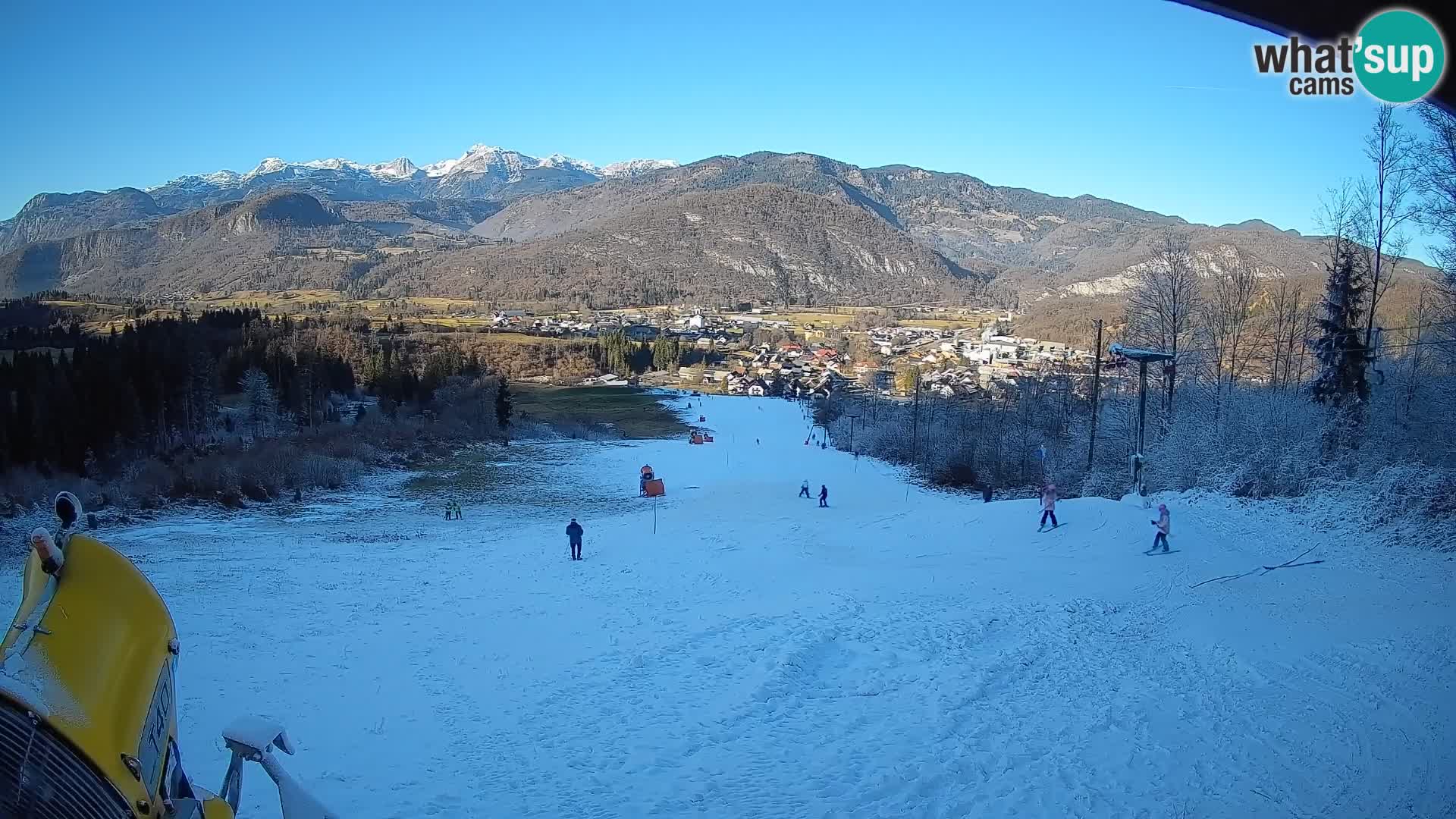 Webcam Bohinjska Bistrica – Vista live dalla stazione sciistica Kozji Hrbet