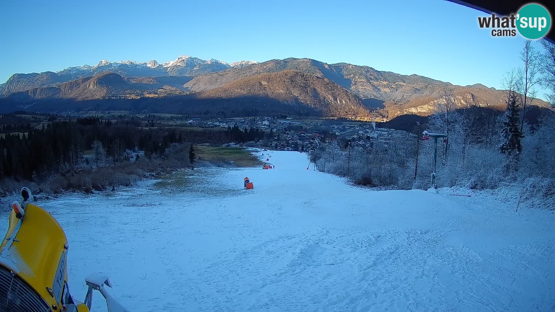 Webcam Bohinjska Bistrica – Vista live dalla stazione sciistica Kozji Hrbet