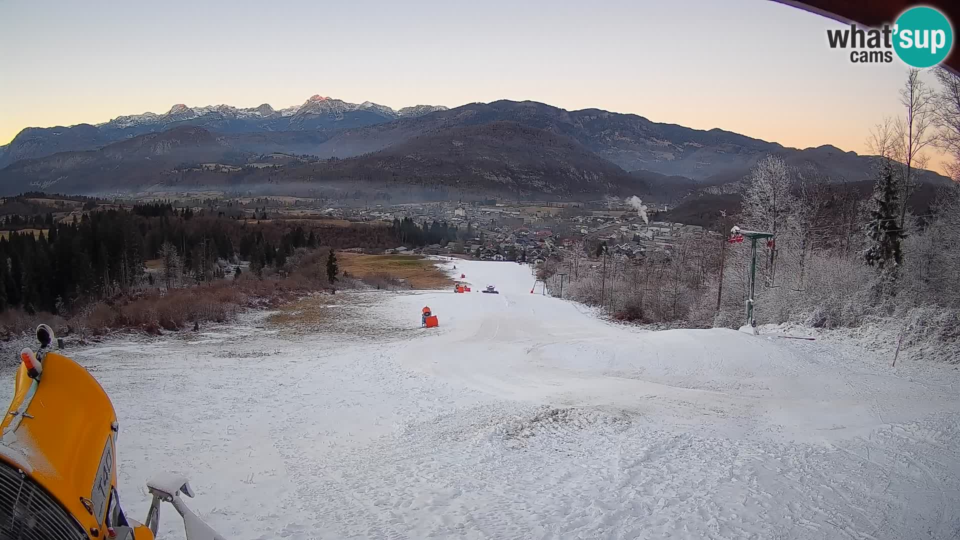Livekamera Bohinjska Bistrica – Liveblick von der Skistation Kozji Hrbet