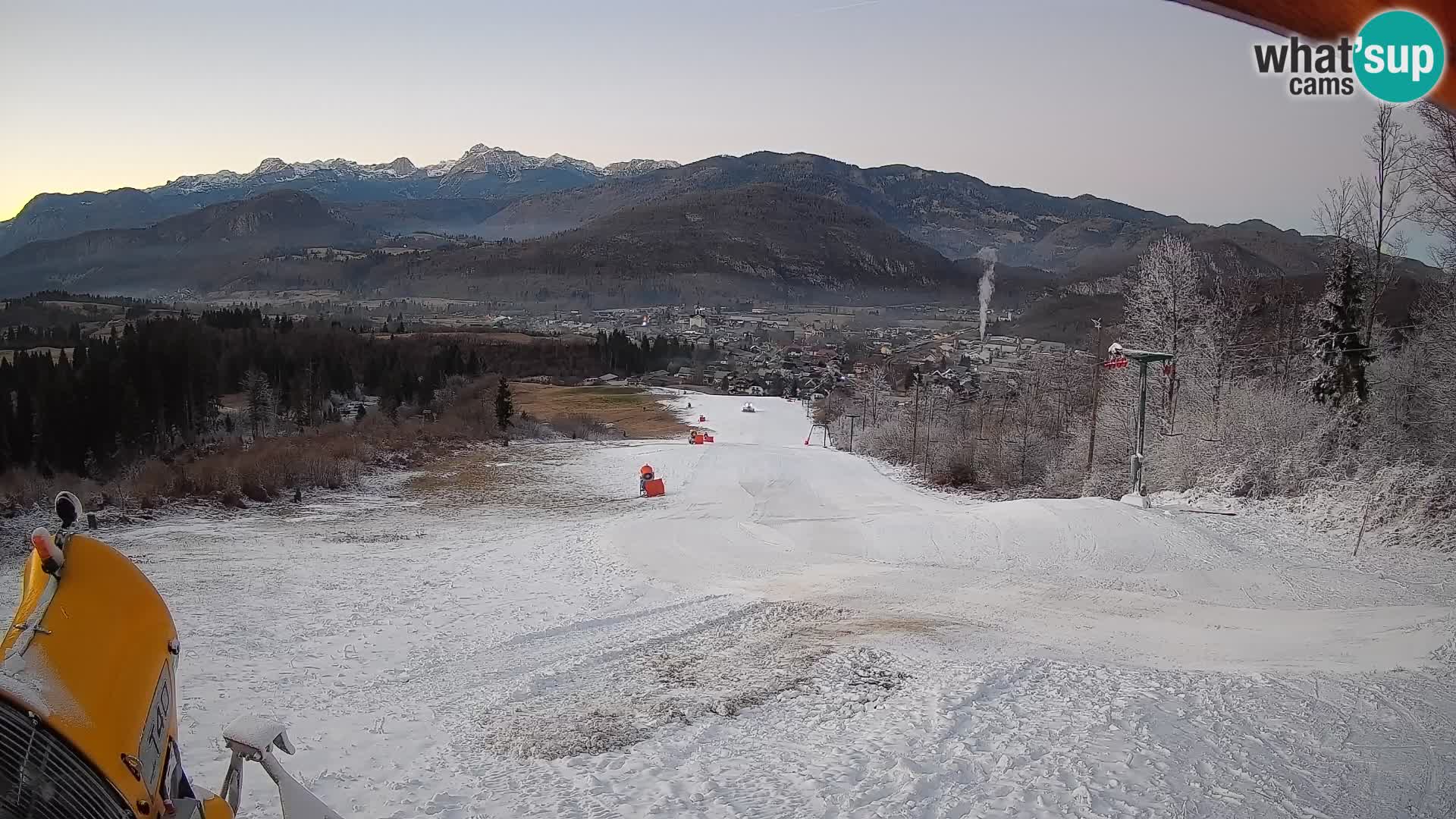 Livekamera Bohinjska Bistrica – Liveblick von der Skistation Kozji Hrbet