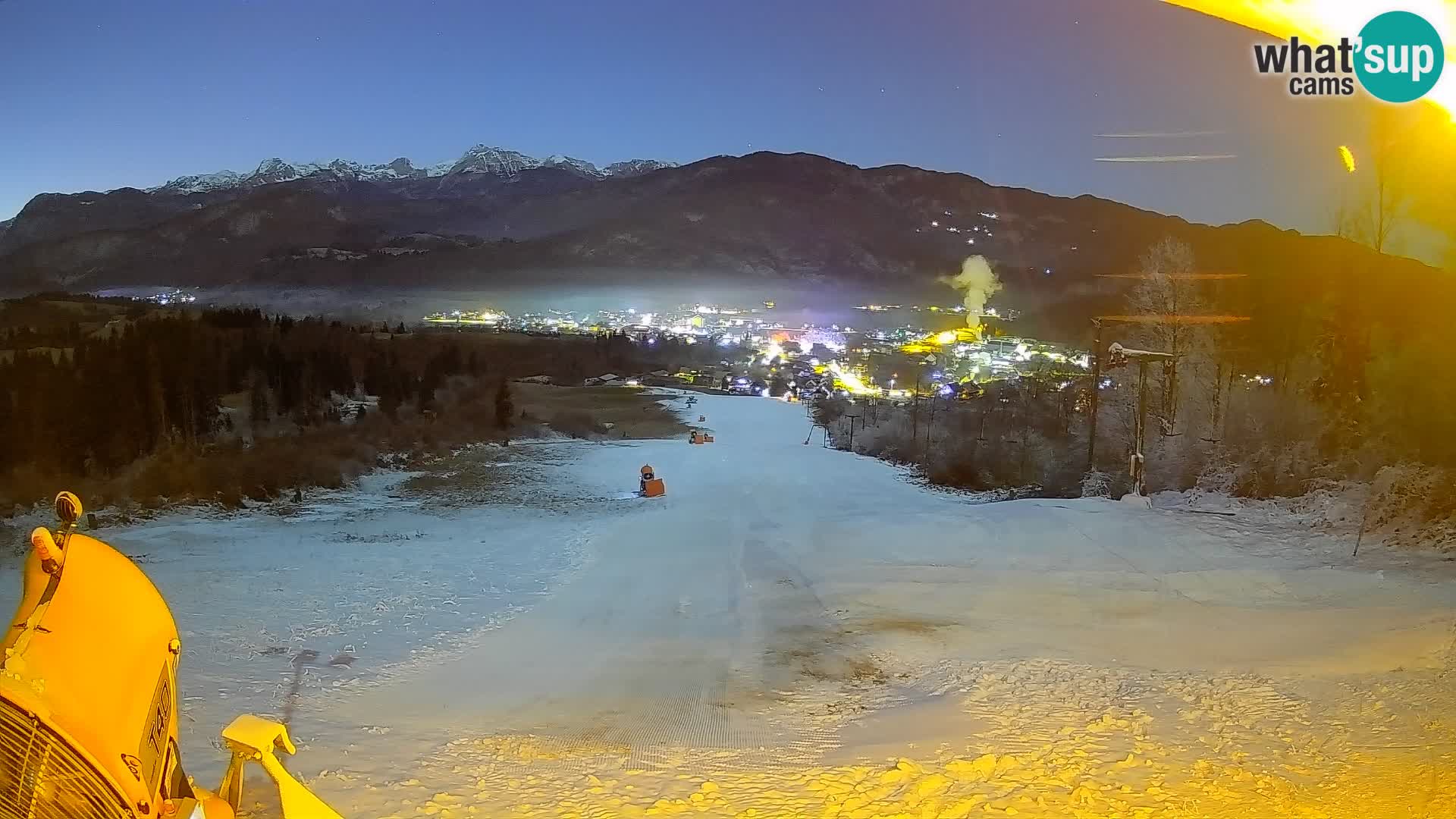 Webcam Bohinjska Bistrica – Vue en direct depuis la station de ski Kozji Hrbet