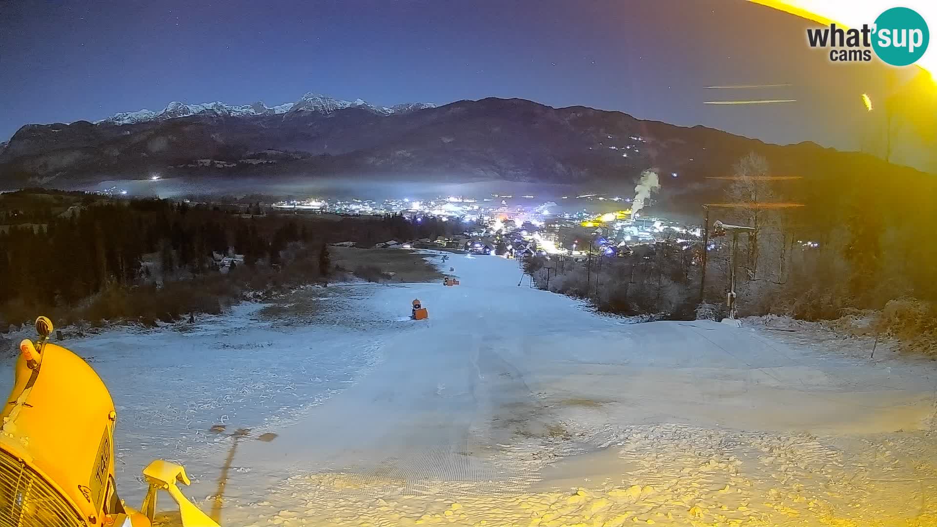 Webcam Bohinjska Bistrica – Live View from Kozji Hrbet Ski Station