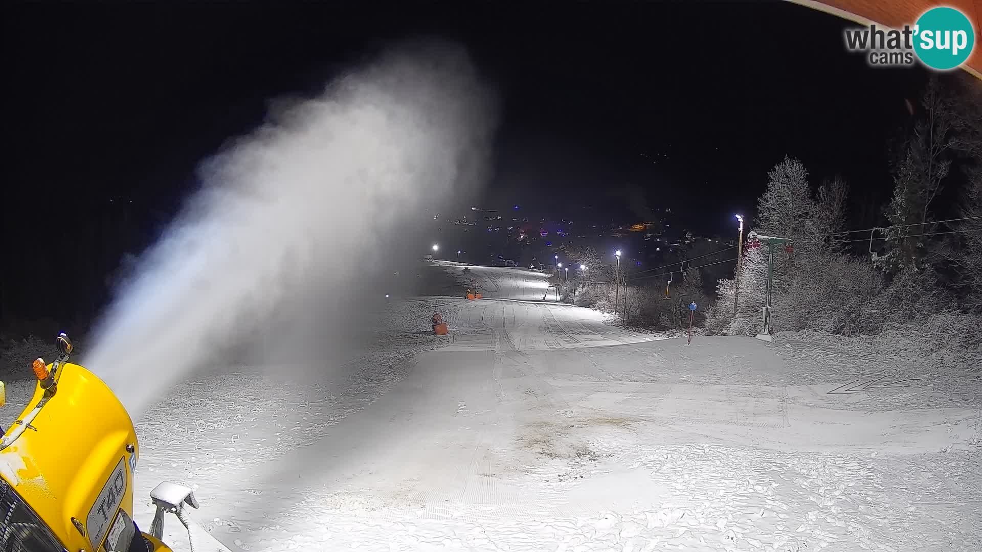 Webcam Bohinjska Bistrica – Vue en direct depuis la station de ski Kozji Hrbet