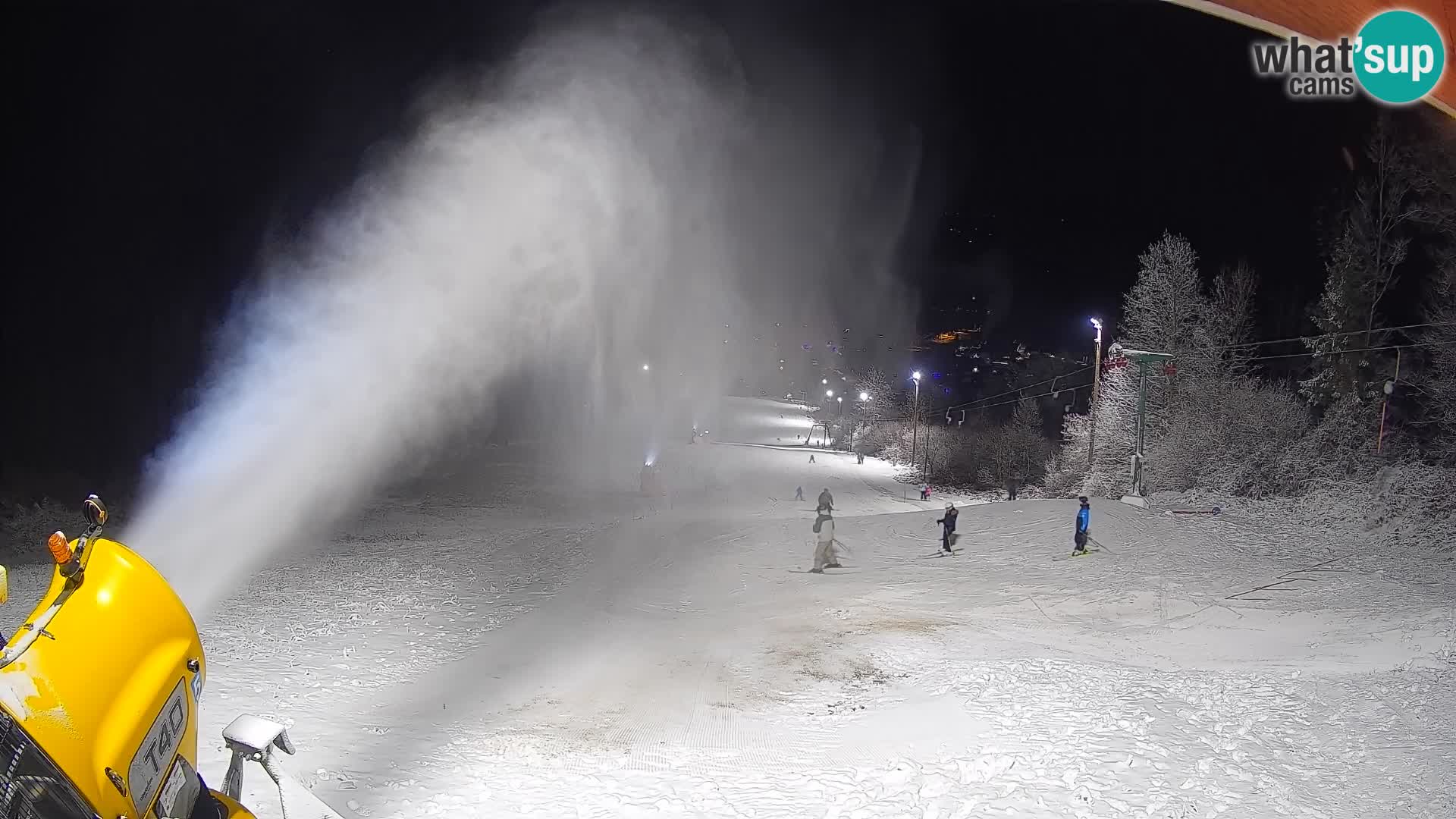 Webcam Bohinjska Bistrica – Live View from Kozji Hrbet Ski Station