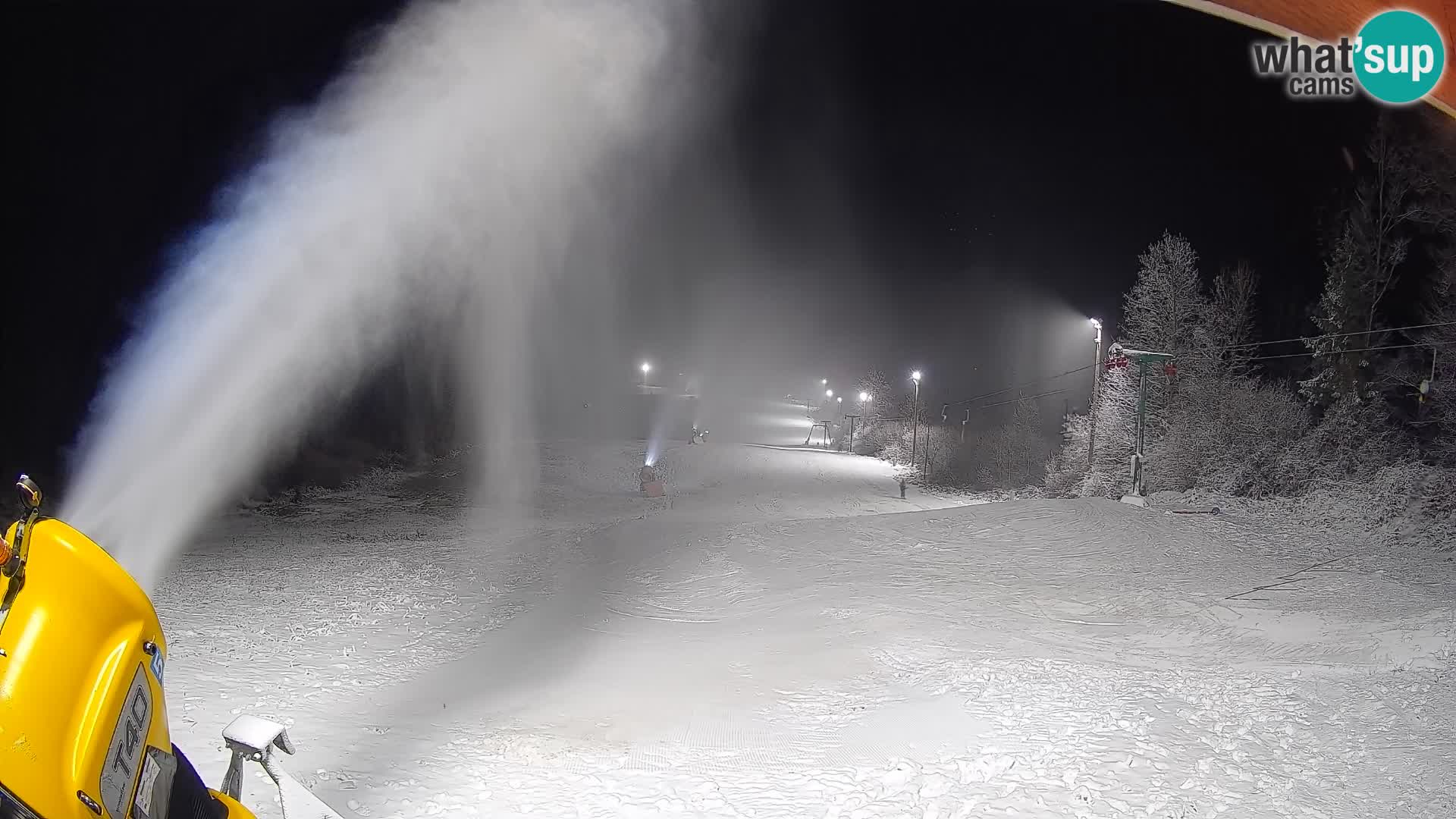 Webcam Bohinjska Bistrica – Live View from Kozji Hrbet Ski Station