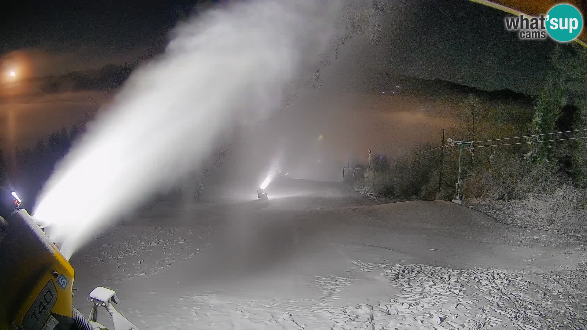 Webcam Bohinjska Bistrica – Live View from Kozji Hrbet Ski Station