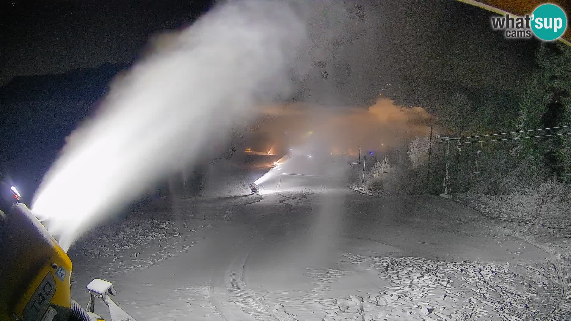 Kamera uživo Bohinjska Bistrica – Pogled u stvarnom vremenu sa skijališta Kozji Hrbet