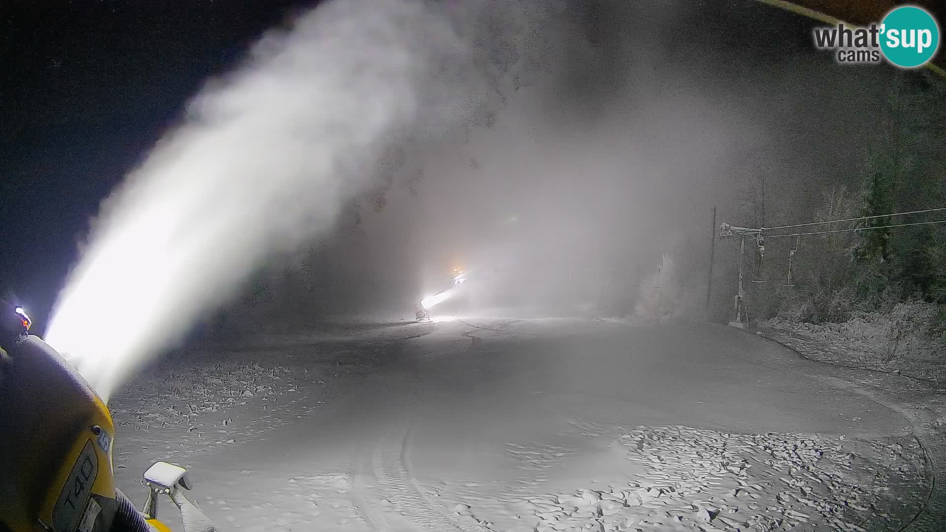 Spletna kamera Bohinjska Bistrica – Pogled v živo s smučišča Kozji Hrbet