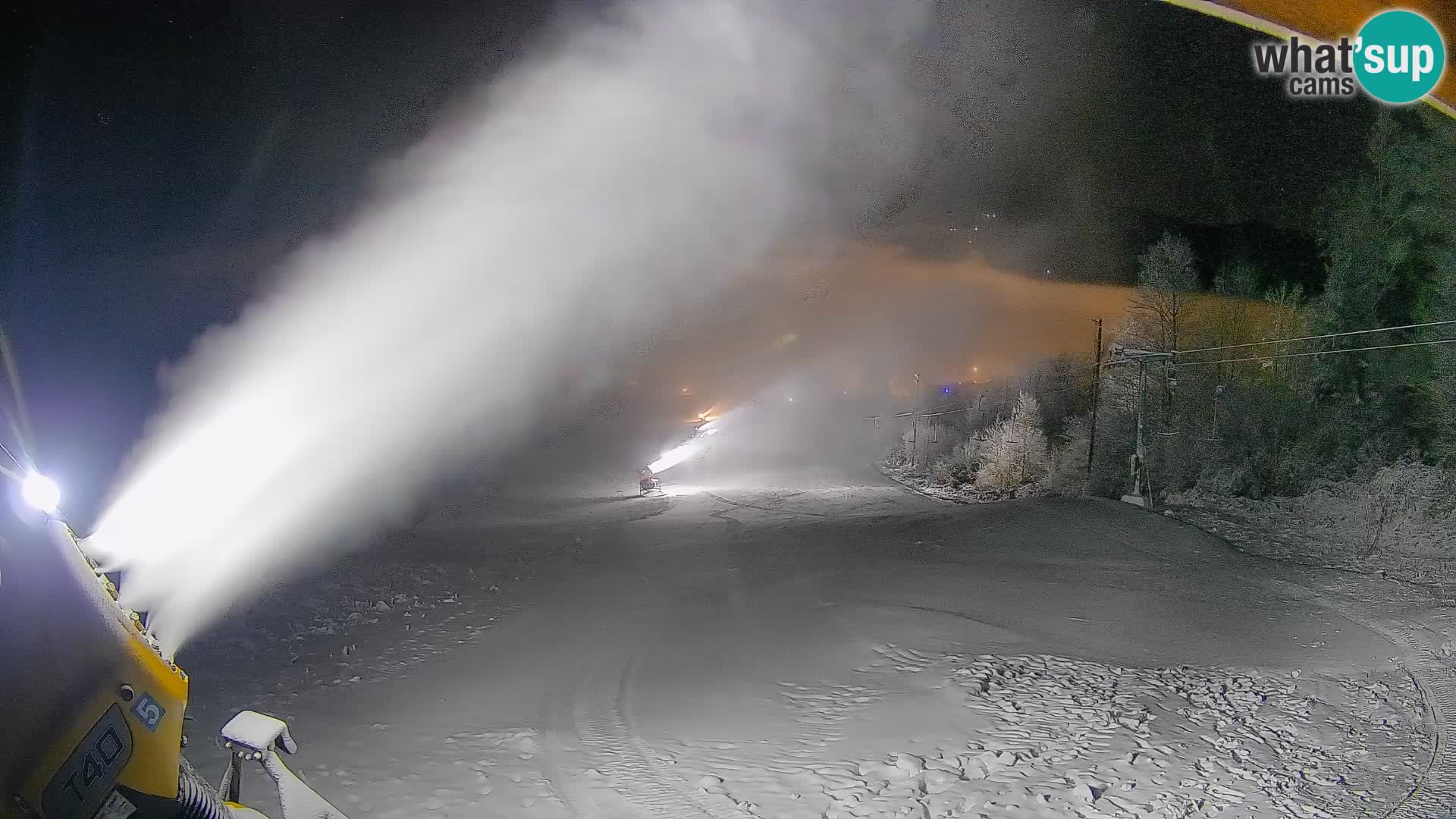 Webcam Bohinjska Bistrica – Live View from Kozji Hrbet Ski Station