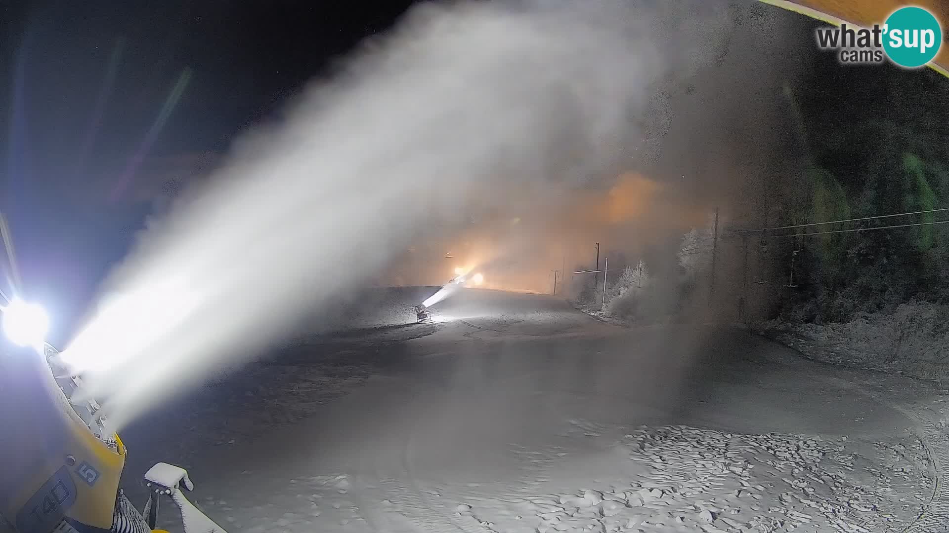 Kamera uživo Bohinjska Bistrica – Pogled u stvarnom vremenu sa skijališta Kozji Hrbet