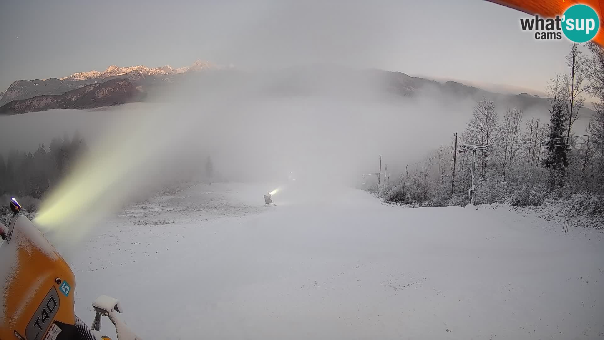 Webcam Bohinjska Bistrica – Vue en direct depuis la station de ski Kozji Hrbet