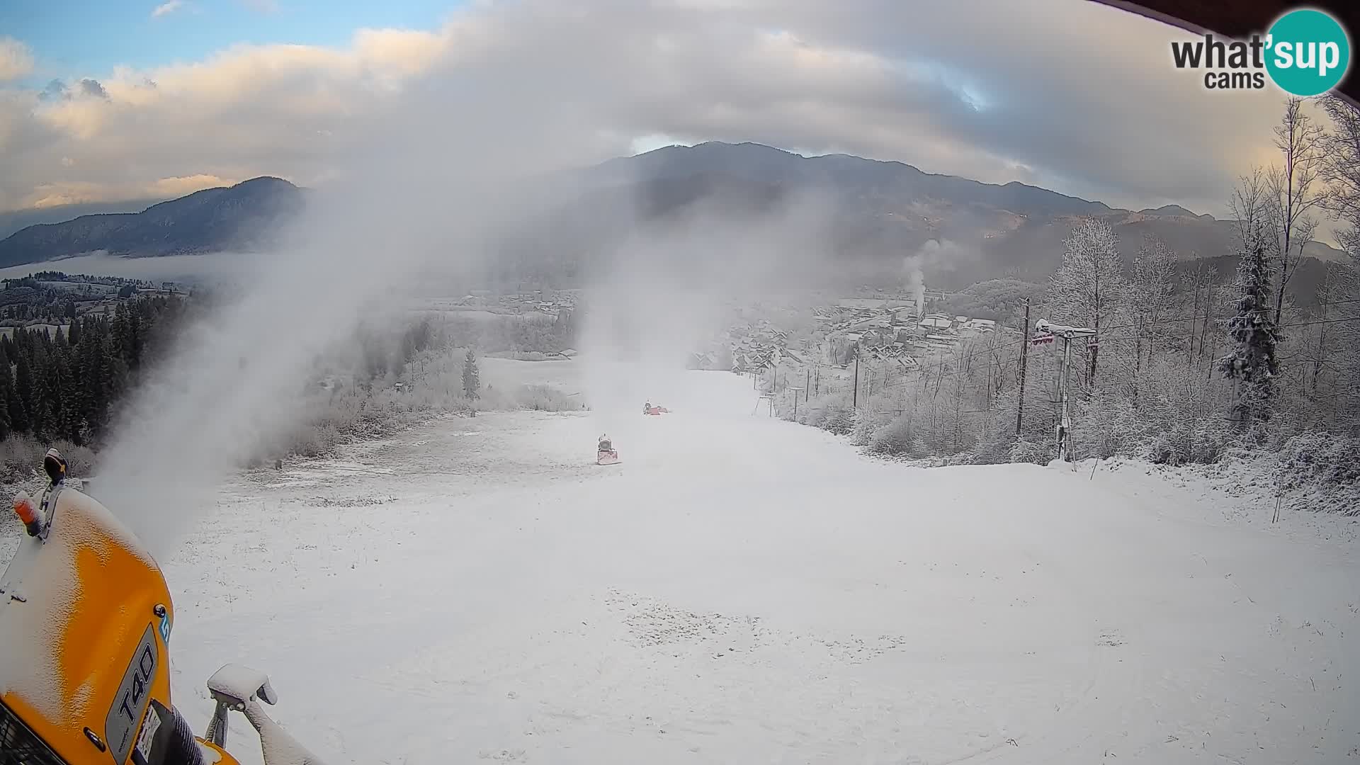 Webcam Bohinjska Bistrica – Vue en direct depuis la station de ski Kozji Hrbet