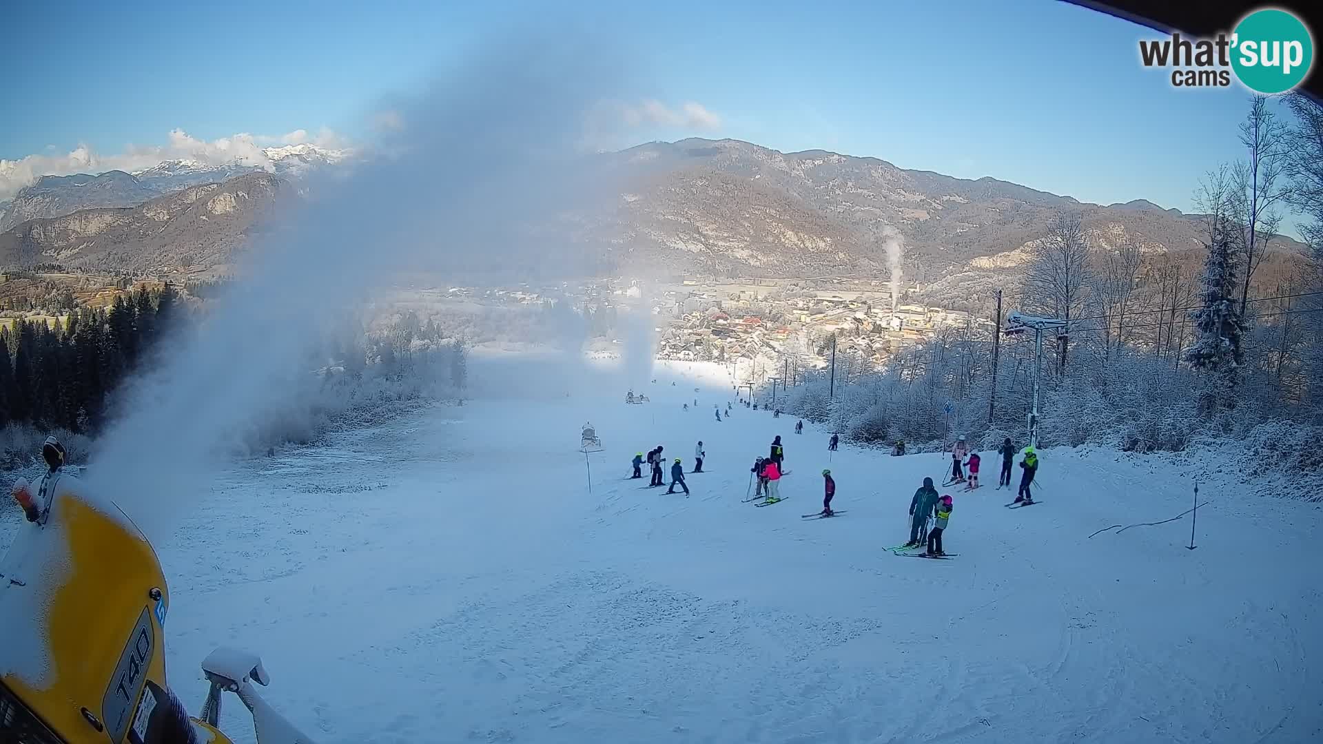 Livekamera Bohinjska Bistrica – Liveblick von der Skistation Kozji Hrbet