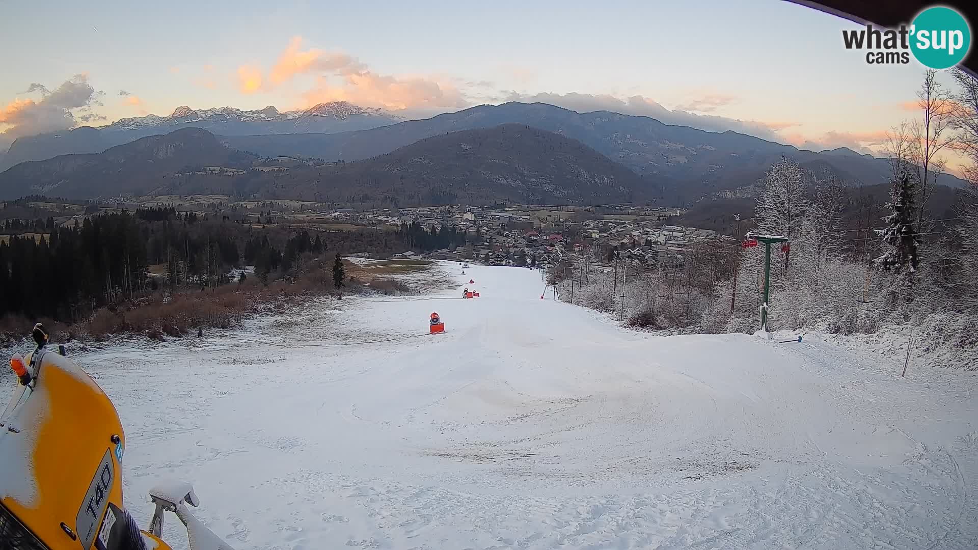 Livekamera Bohinjska Bistrica – Liveblick von der Skistation Kozji Hrbet
