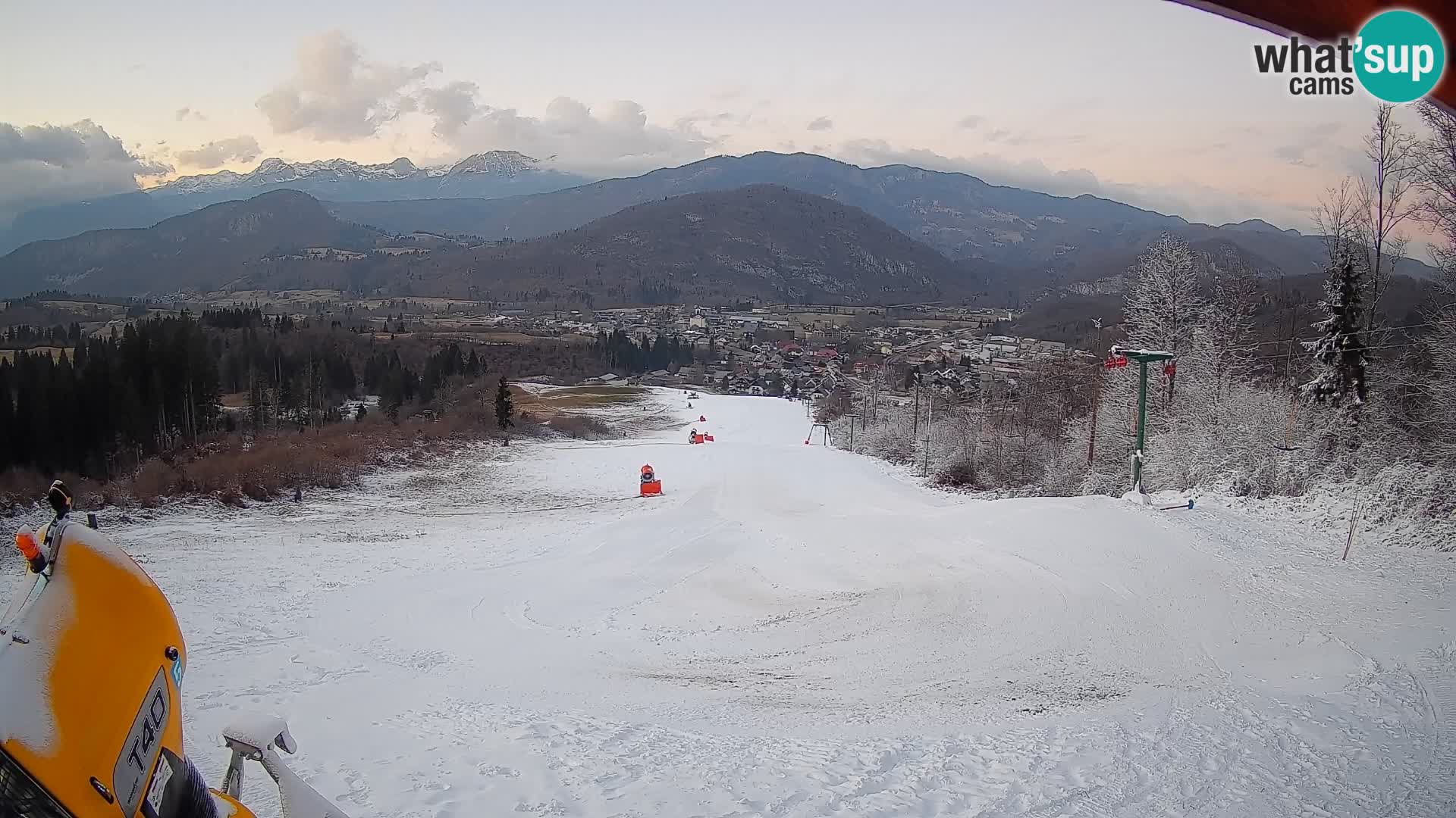 Webcam Bohinjska Bistrica – Vista live dalla stazione sciistica Kozji Hrbet