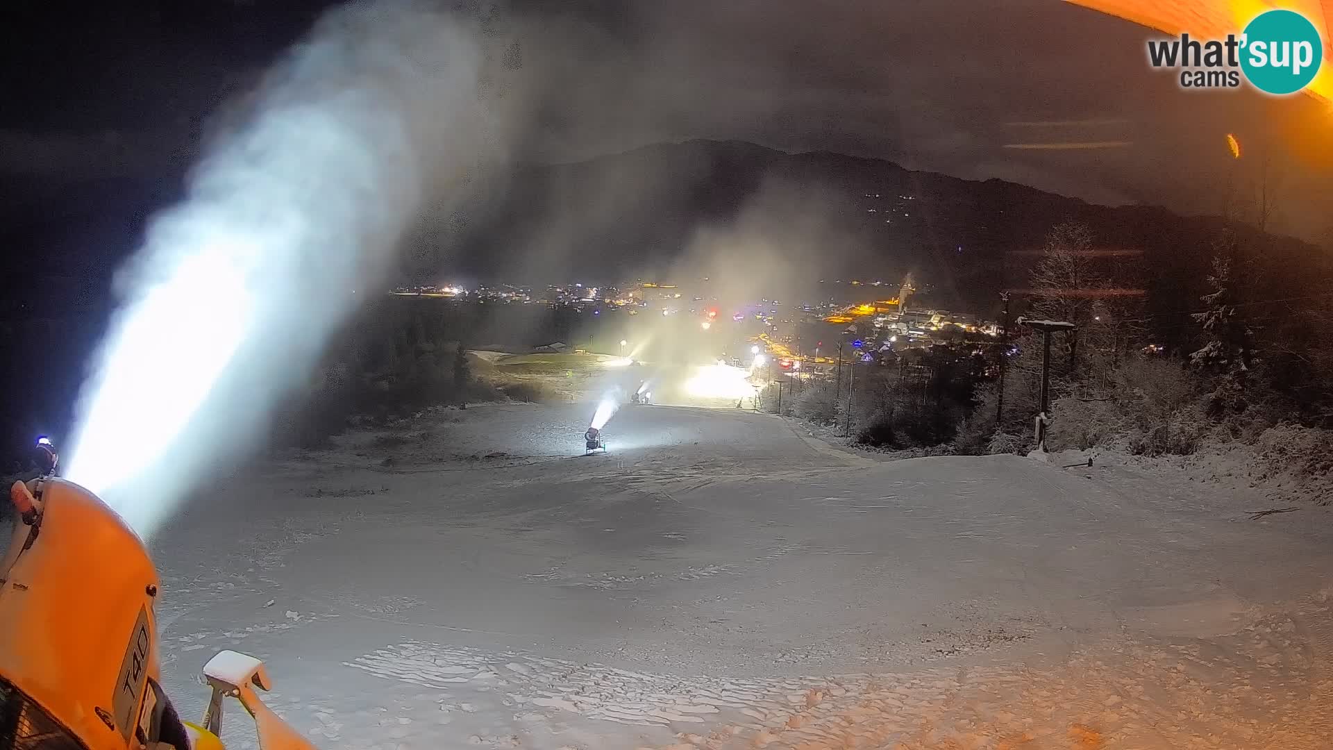 Webcam Bohinjska Bistrica – Vista live dalla stazione sciistica Kozji Hrbet