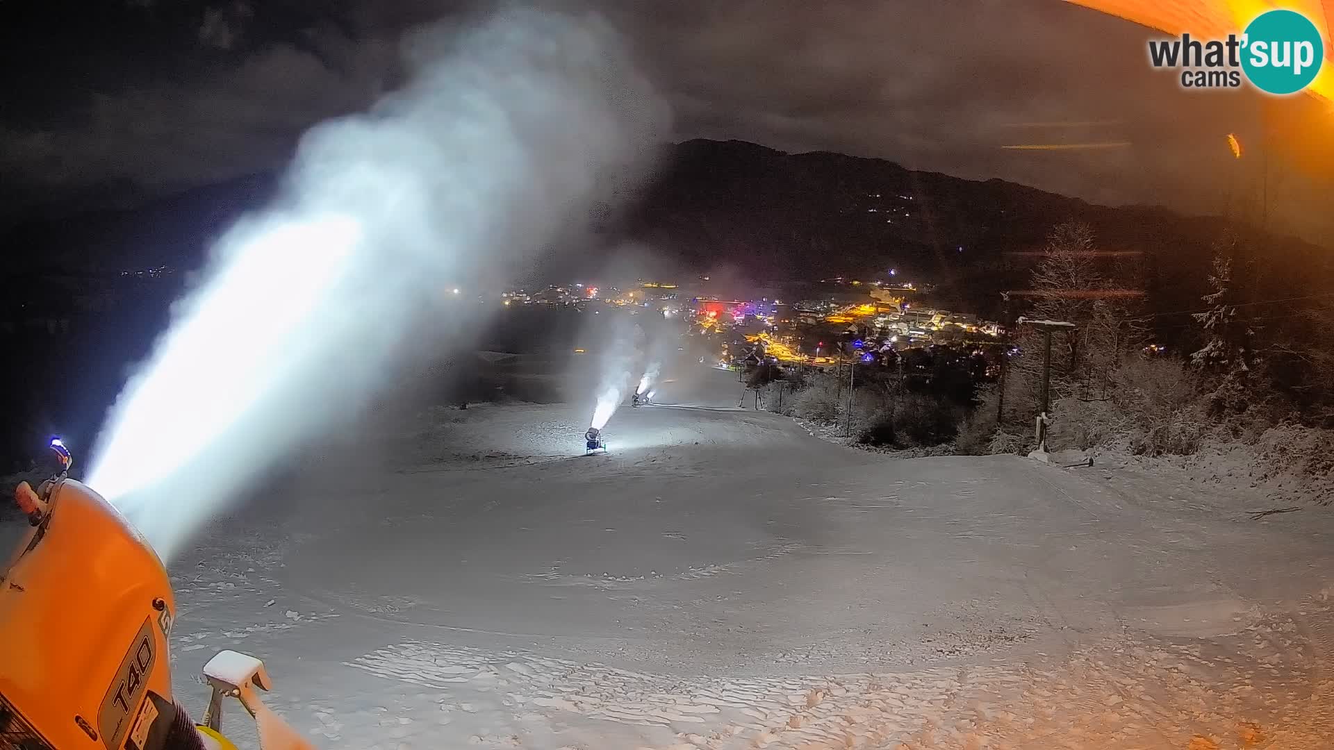 Webcam Bohinjska Bistrica – Live View from Kozji Hrbet Ski Station