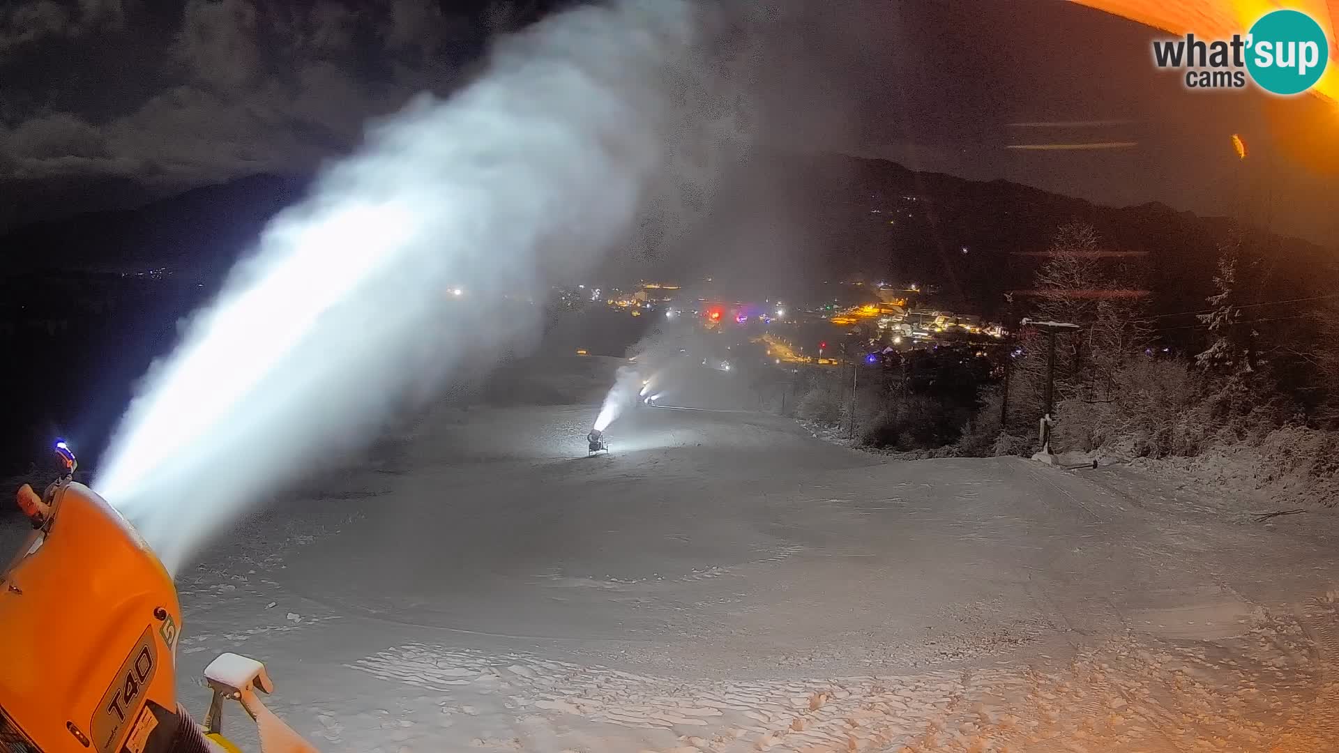 Webcam Bohinjska Bistrica – Live View from Kozji Hrbet Ski Station