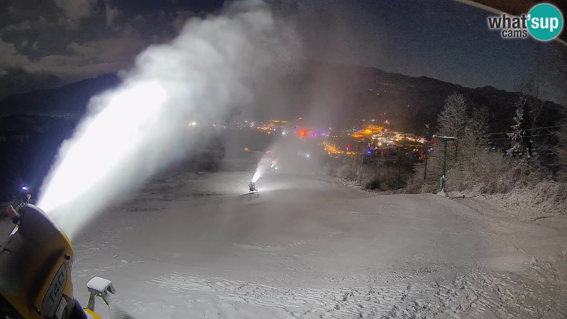 Webcam Bohinjska Bistrica – Live View from Kozji Hrbet Ski Station