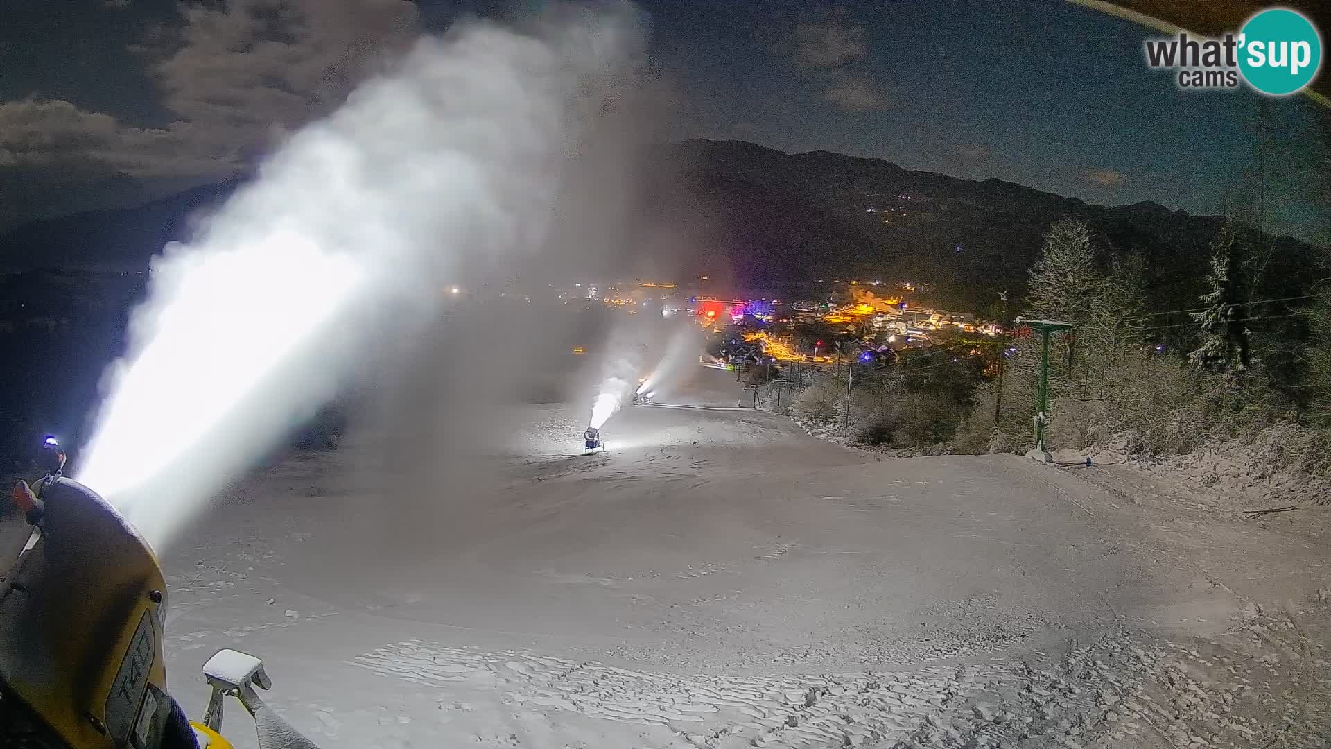 Webcam Bohinjska Bistrica – Live View from Kozji Hrbet Ski Station