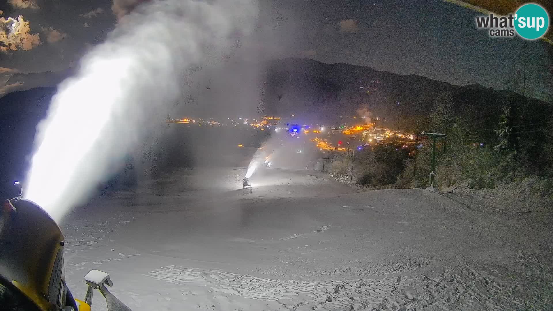 Webcam Bohinjska Bistrica – Live View from Kozji Hrbet Ski Station