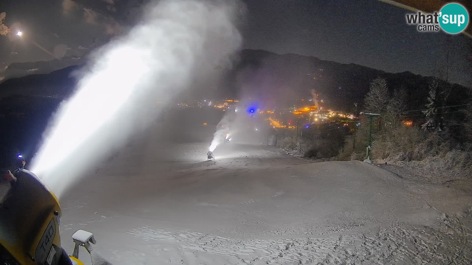 Webcam Bohinjska Bistrica – Vista live dalla stazione sciistica Kozji Hrbet