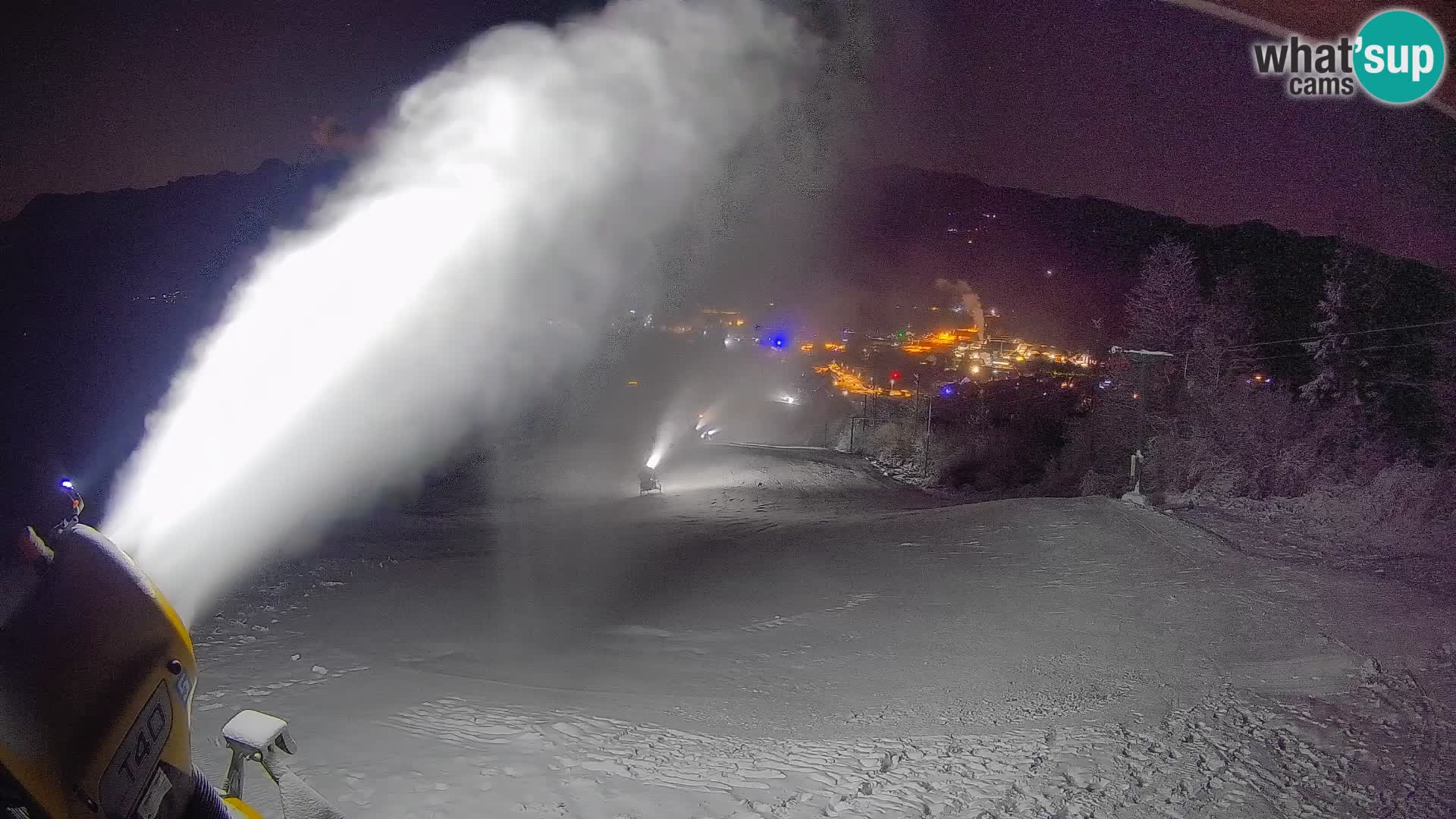 Kamera uživo Bohinjska Bistrica – Pogled u stvarnom vremenu sa skijališta Kozji Hrbet