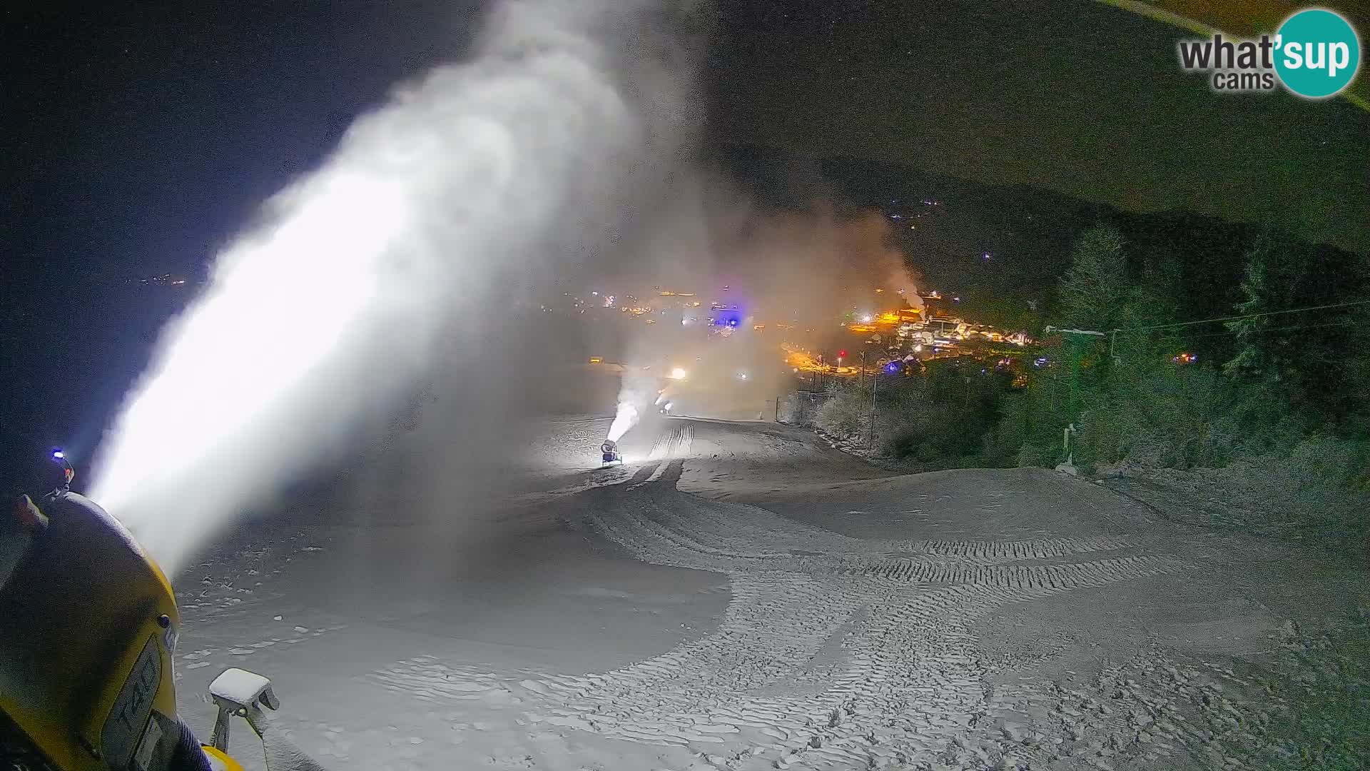 Webcam Bohinjska Bistrica – Vista live dalla stazione sciistica Kozji Hrbet