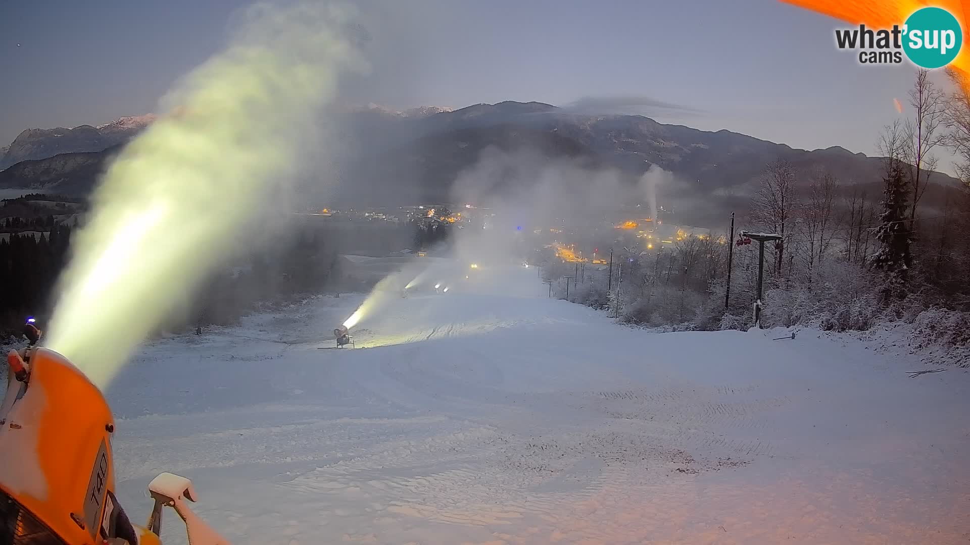 Webcam Bohinjska Bistrica – Vista live dalla stazione sciistica Kozji Hrbet