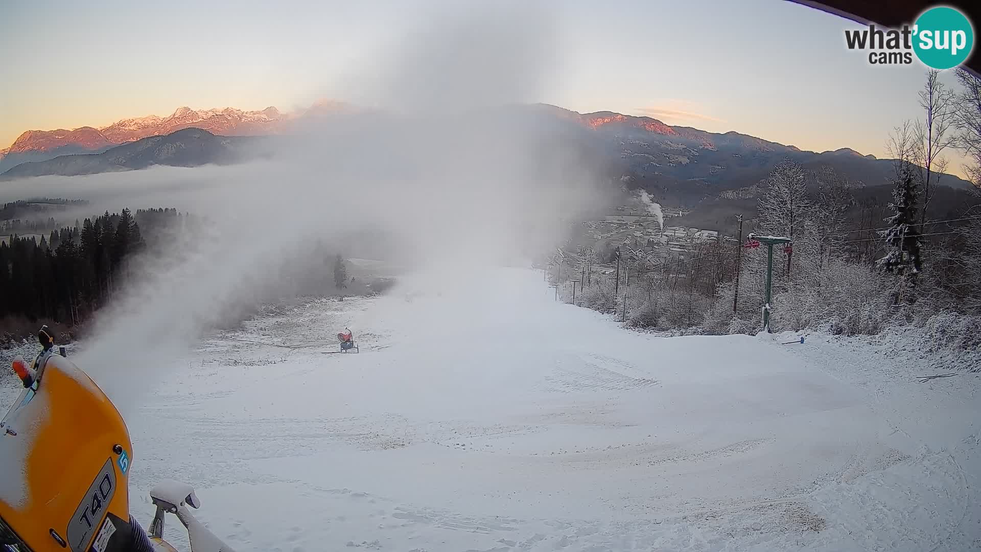 Livekamera Bohinjska Bistrica – Liveblick von der Skistation Kozji Hrbet