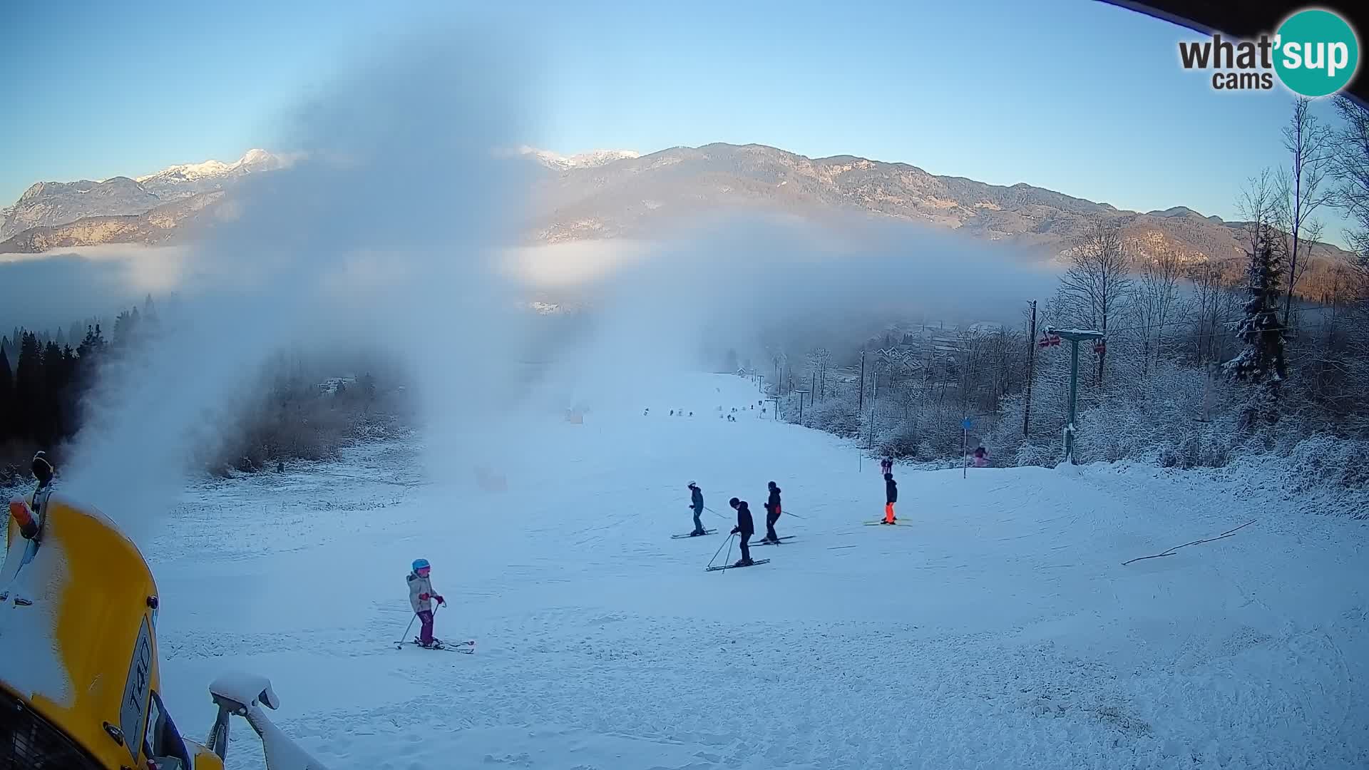 Webcam Bohinjska Bistrica – Vista live dalla stazione sciistica Kozji Hrbet