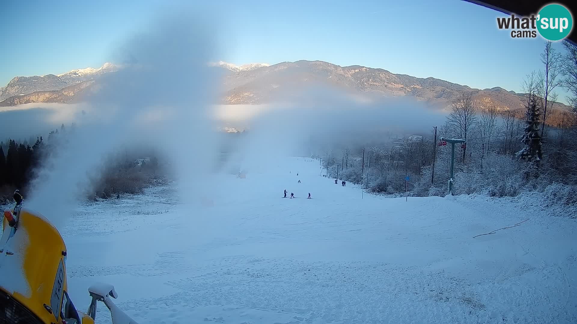 Cámara en vivo Bohinjska Bistrica – Vista en directo desde la estación de esquí Kozji Hrbet