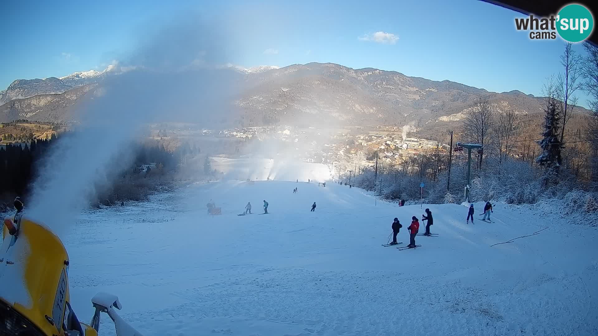 Cámara en vivo Bohinjska Bistrica – Vista en directo desde la estación de esquí Kozji Hrbet