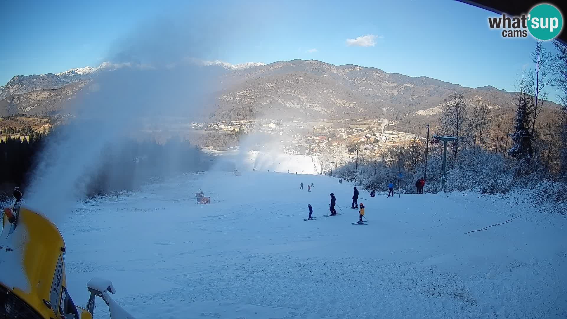 Webcam Bohinjska Bistrica – Vista live dalla stazione sciistica Kozji Hrbet