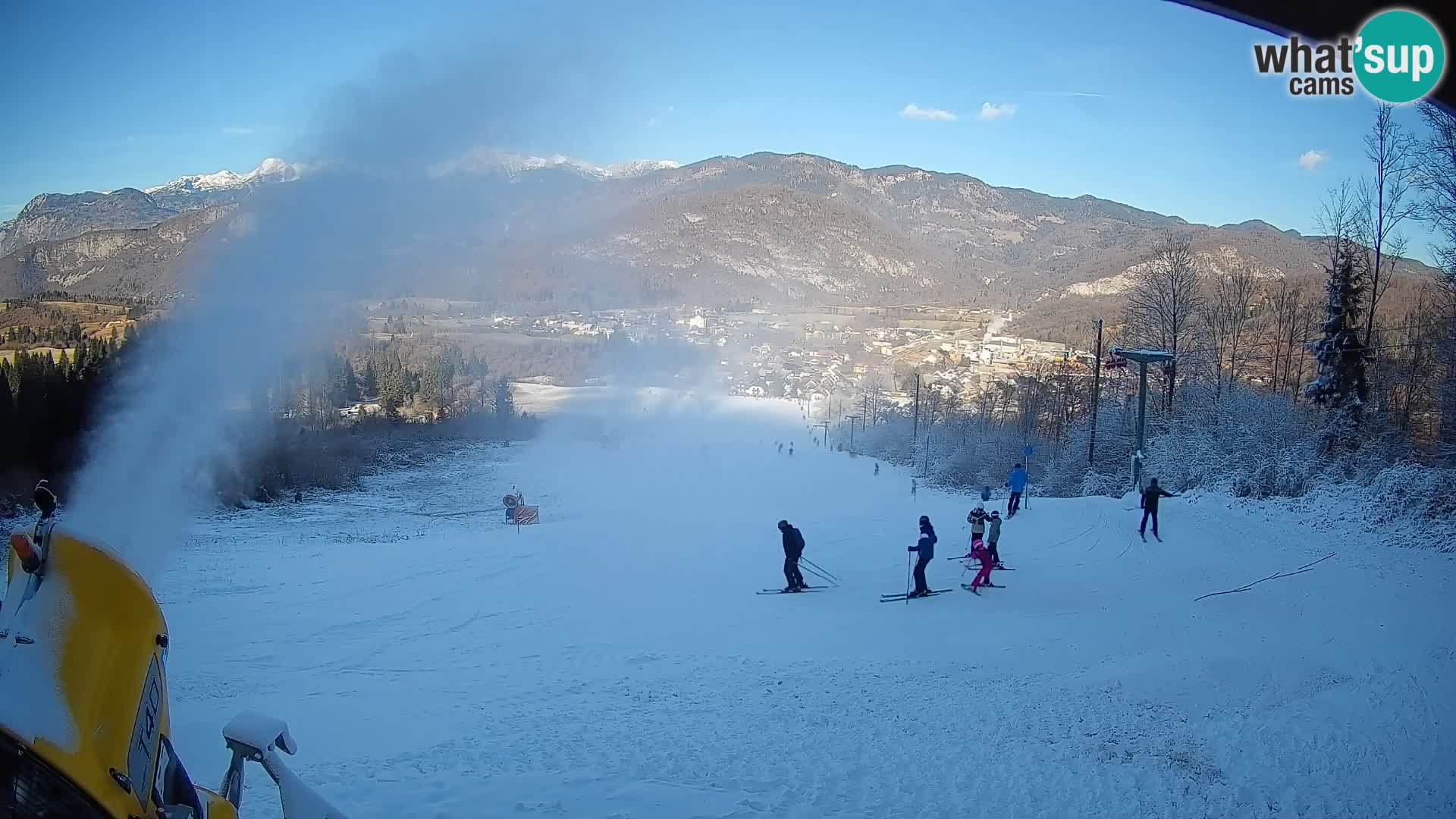 Cámara en vivo Bohinjska Bistrica – Vista en directo desde la estación de esquí Kozji Hrbet