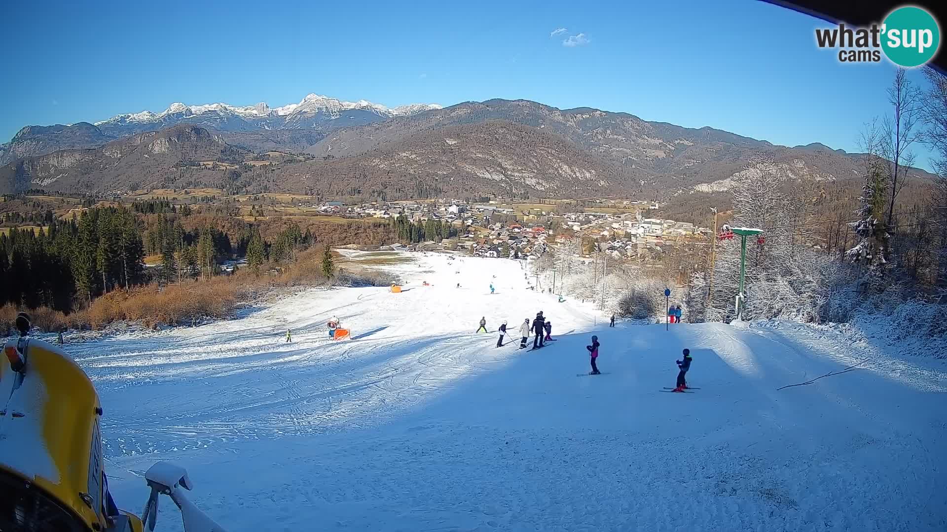 Webcam Bohinjska Bistrica – Vue en direct depuis la station de ski Kozji Hrbet