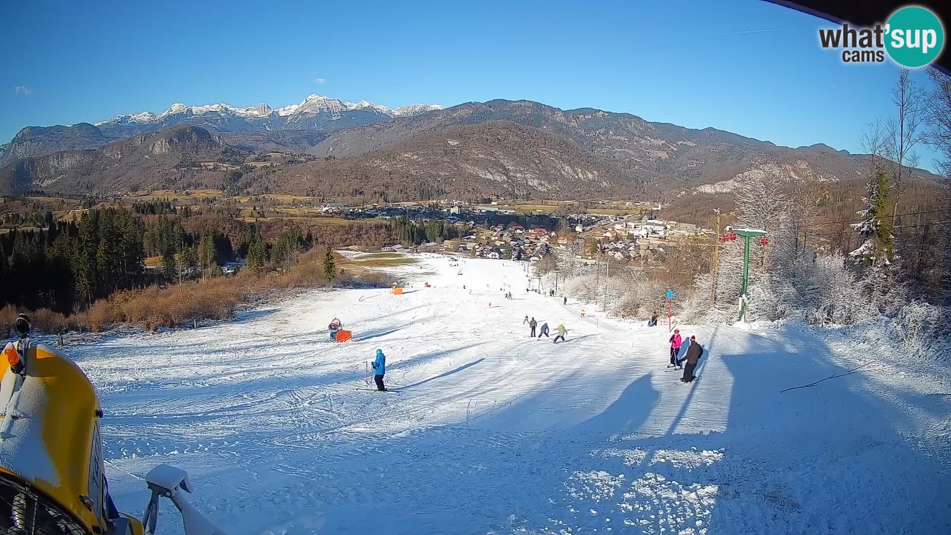 Cámara en vivo Bohinjska Bistrica – Vista en directo desde la estación de esquí Kozji Hrbet