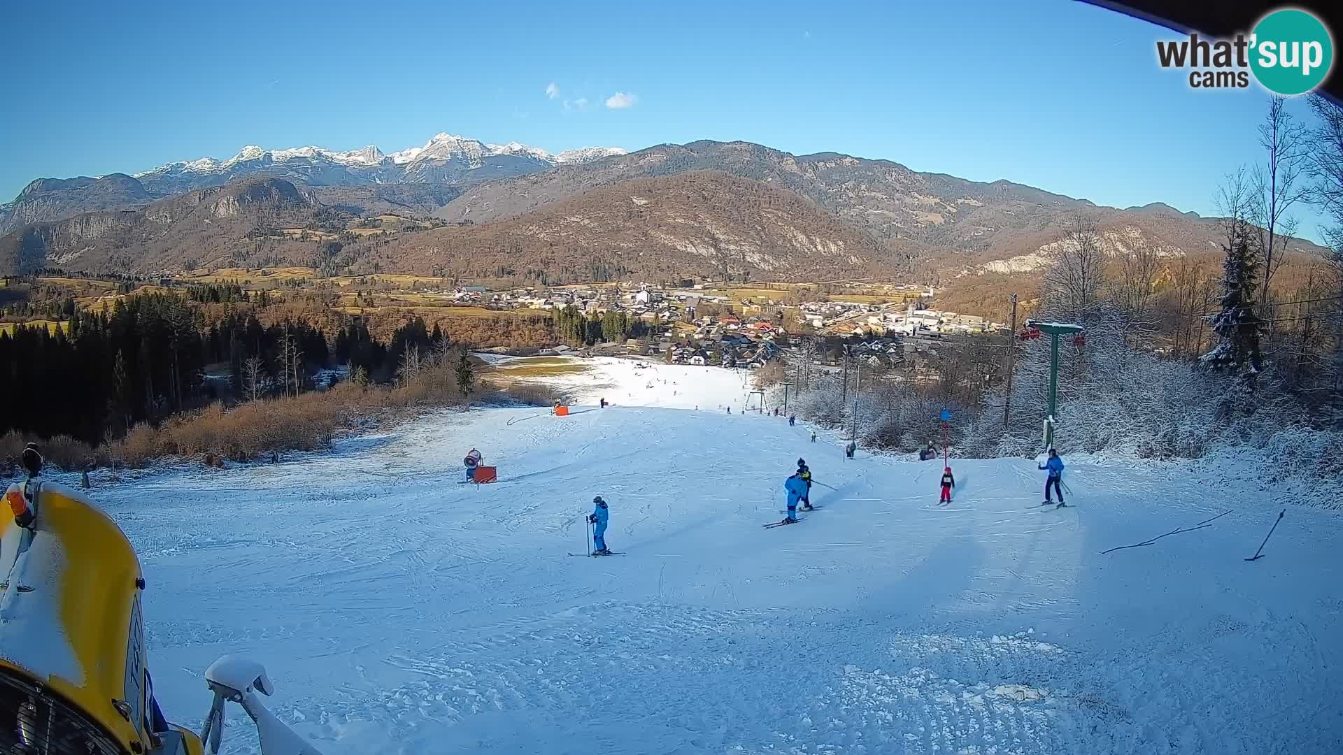 Cámara en vivo Bohinjska Bistrica – Vista en directo desde la estación de esquí Kozji Hrbet